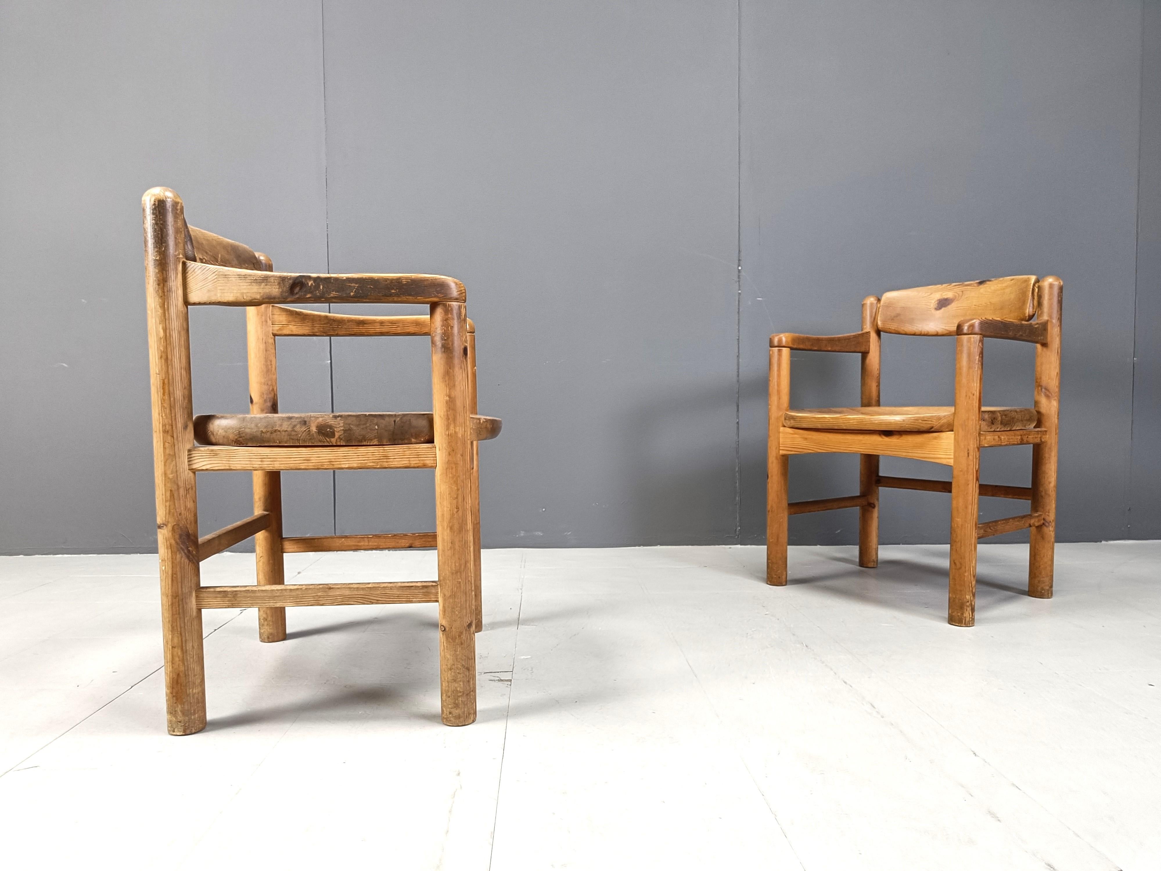 Rainer Daumiller Esszimmerstühle aus Kiefernholz für Hirtshals Savvaerk - 6er-Set - 197 im Angebot 6