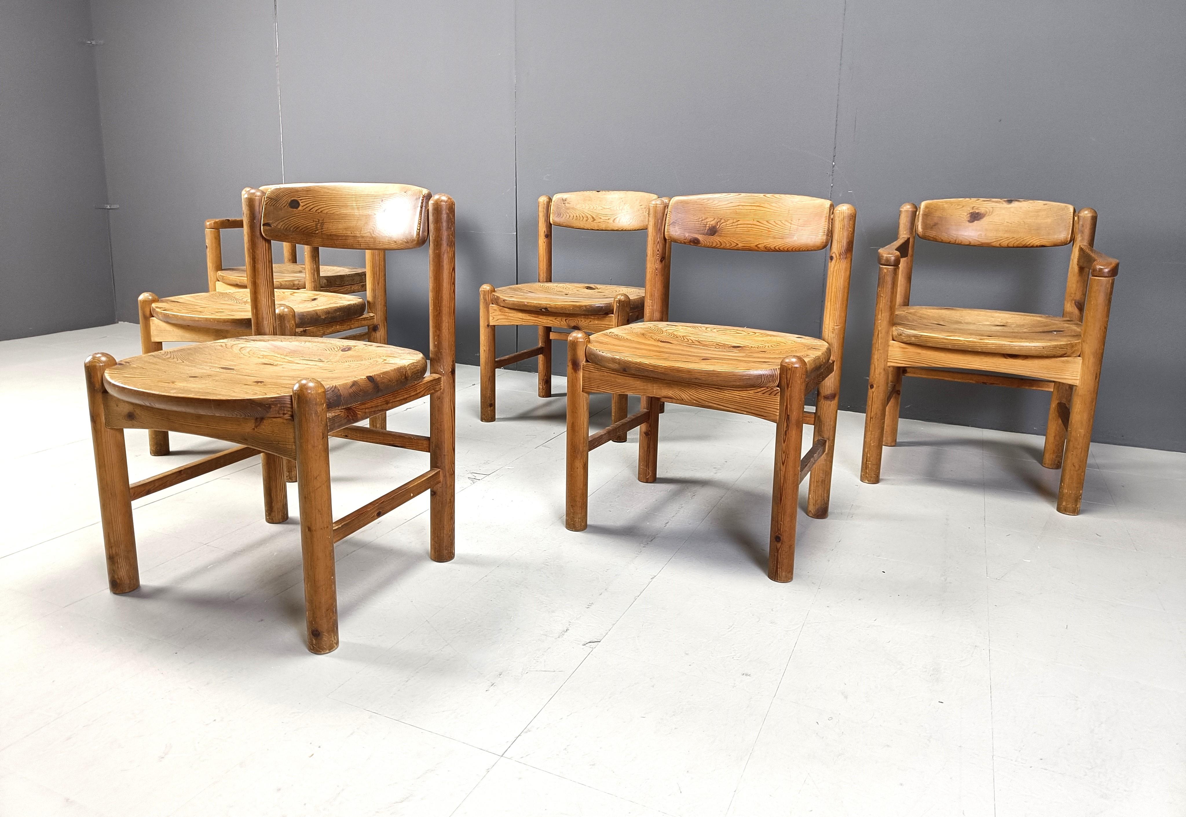 Rainer Daumiller Esszimmerstühle aus Kiefernholz für Hirtshals Savvaerk - 6er-Set - 197 im Angebot 2