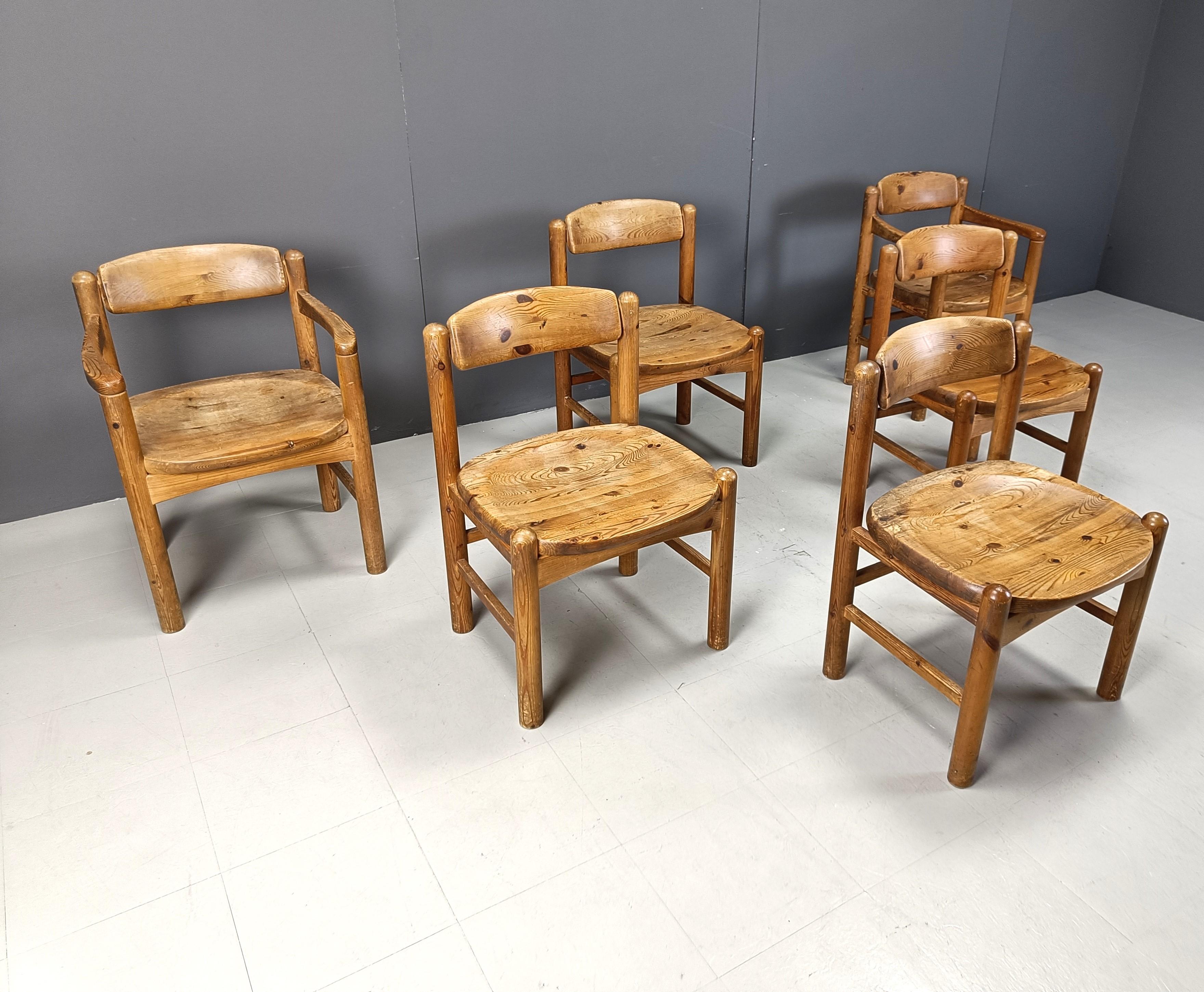 Rainer Daumiller Esszimmerstühle aus Kiefernholz für Hirtshals Savvaerk - 6er-Set - 197 im Angebot 3