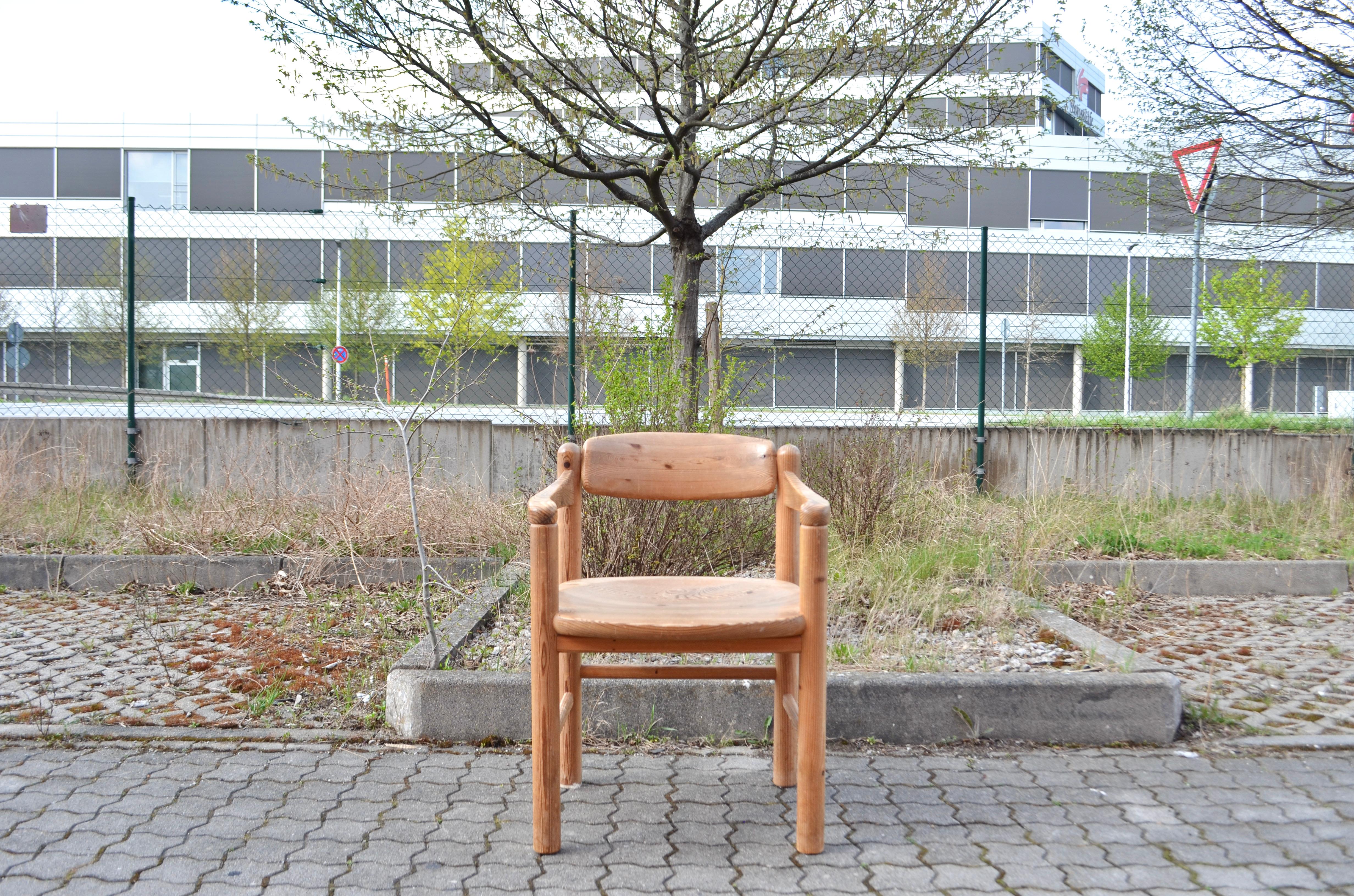 Rainer Daumiller Rare Danish Armchairs Set of 4 Scandinavian Pine Hirtshals In Good Condition For Sale In Munich, Bavaria