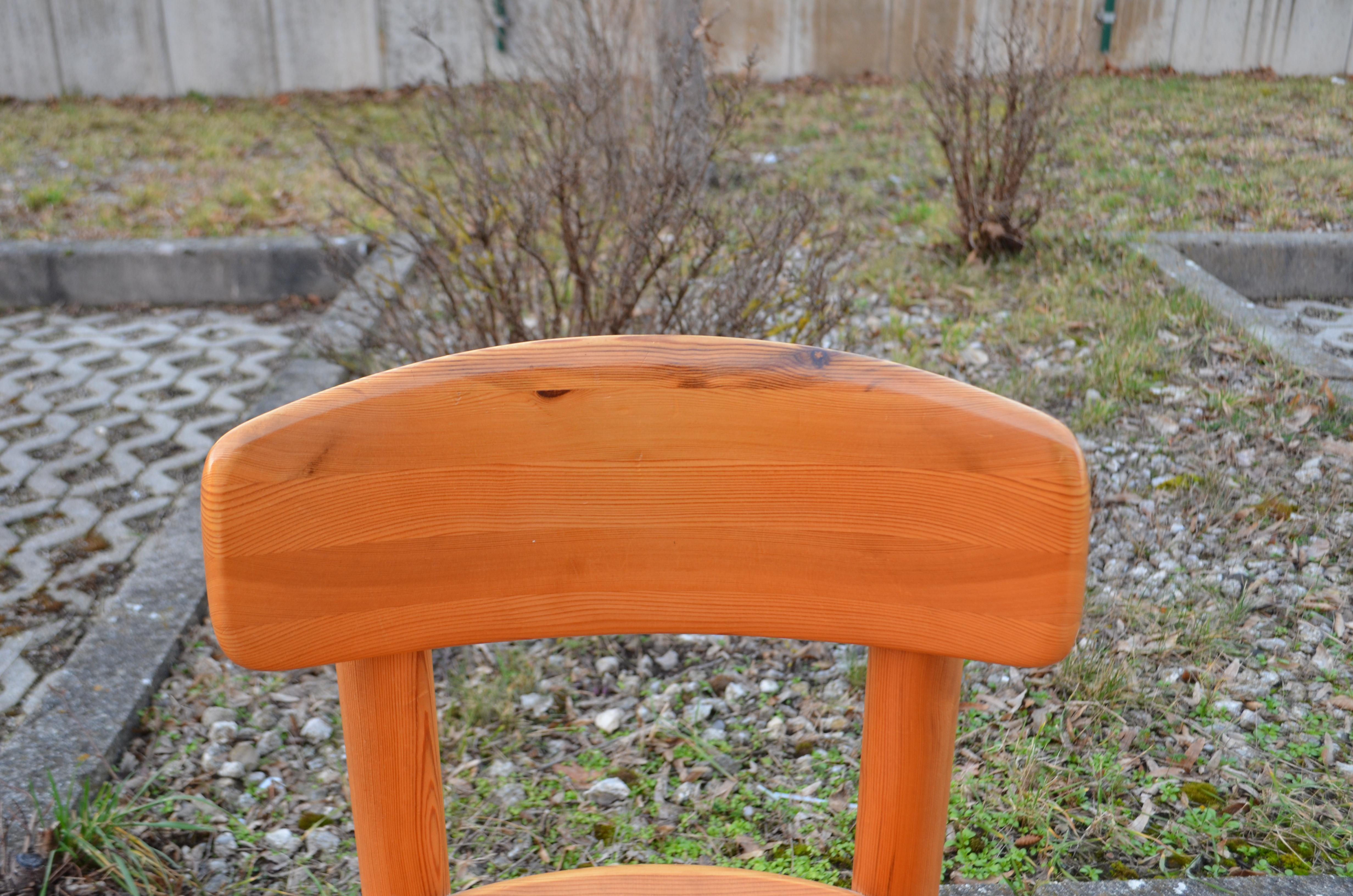 Rainer Daumiller Rare Danish Flex chairs Scandinavian Pine Hirtshals Set of 6 For Sale 4