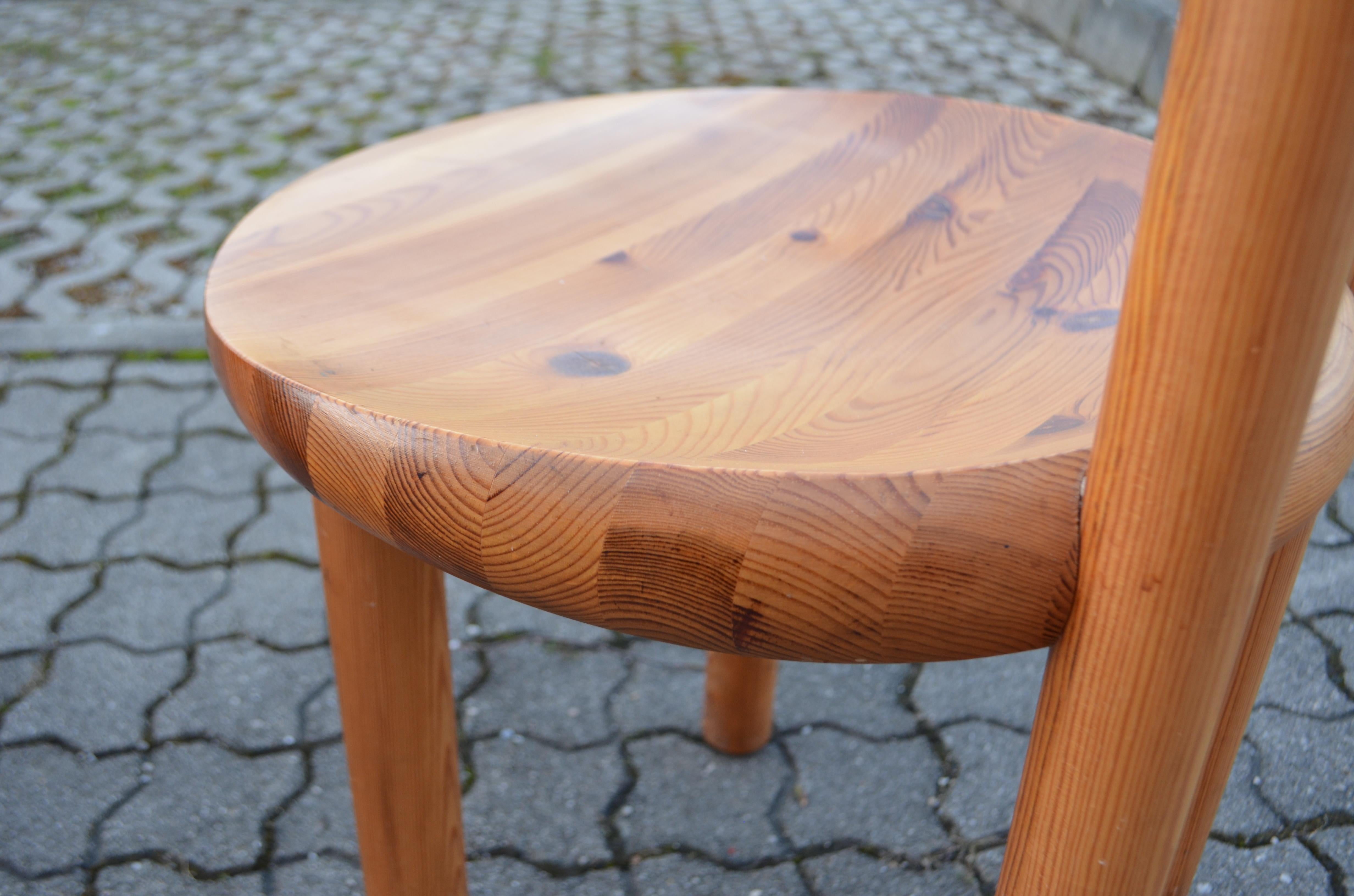 Rainer Daumiller Rare Danish Flex chairs Scandinavian Pine Hirtshals Set of 6 For Sale 11