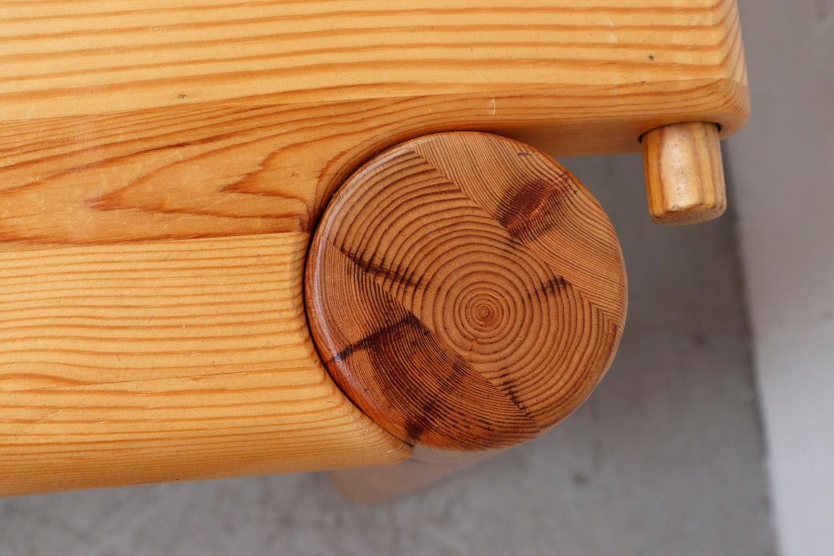 Rainer Daumiller Rectangle Pine Dining Table with One Drop Down Leaf 3