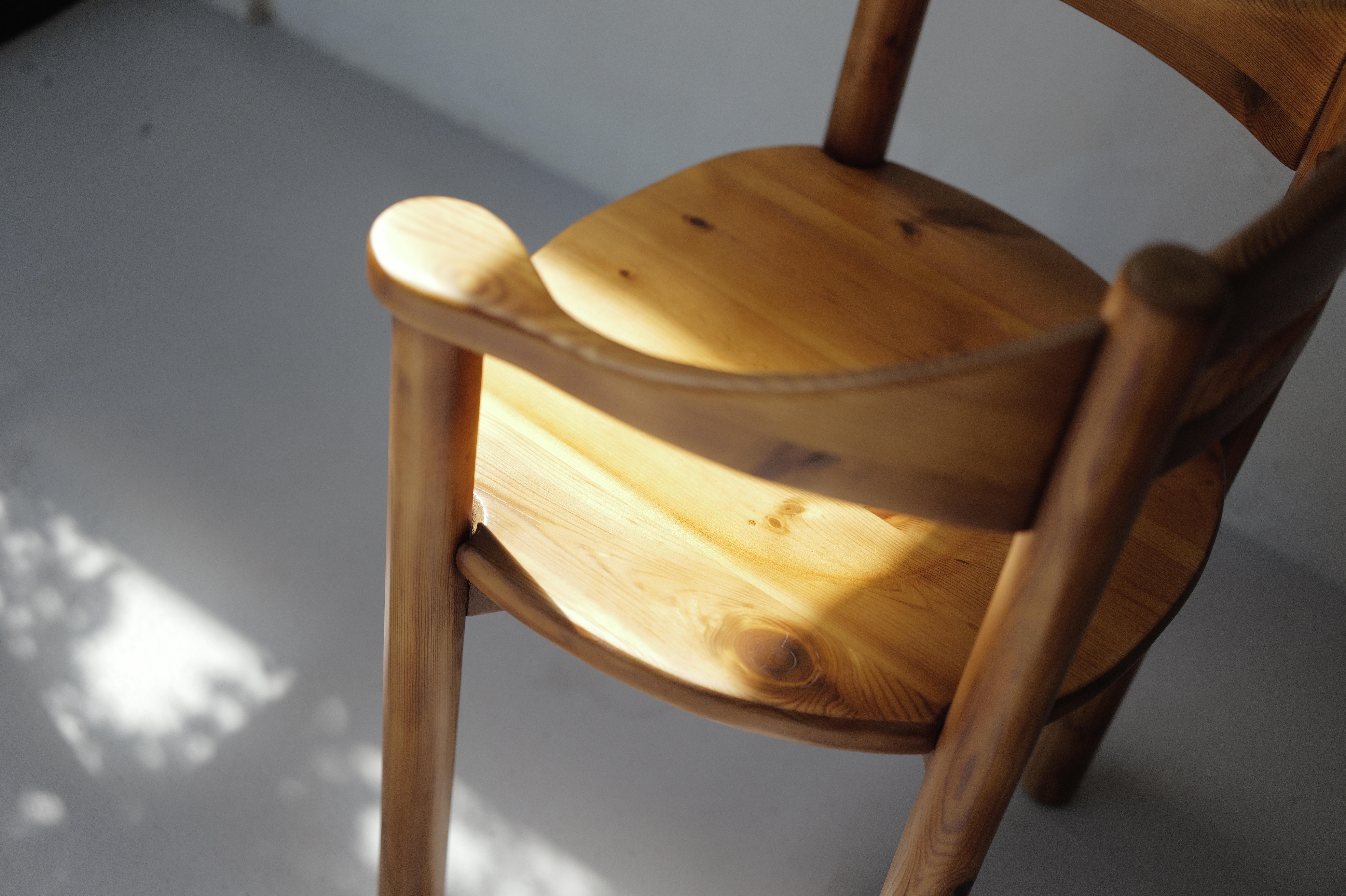 Rainer Daumiller: Skulptur-Stuhl aus geflochtenem Kiefernholz im Angebot 2