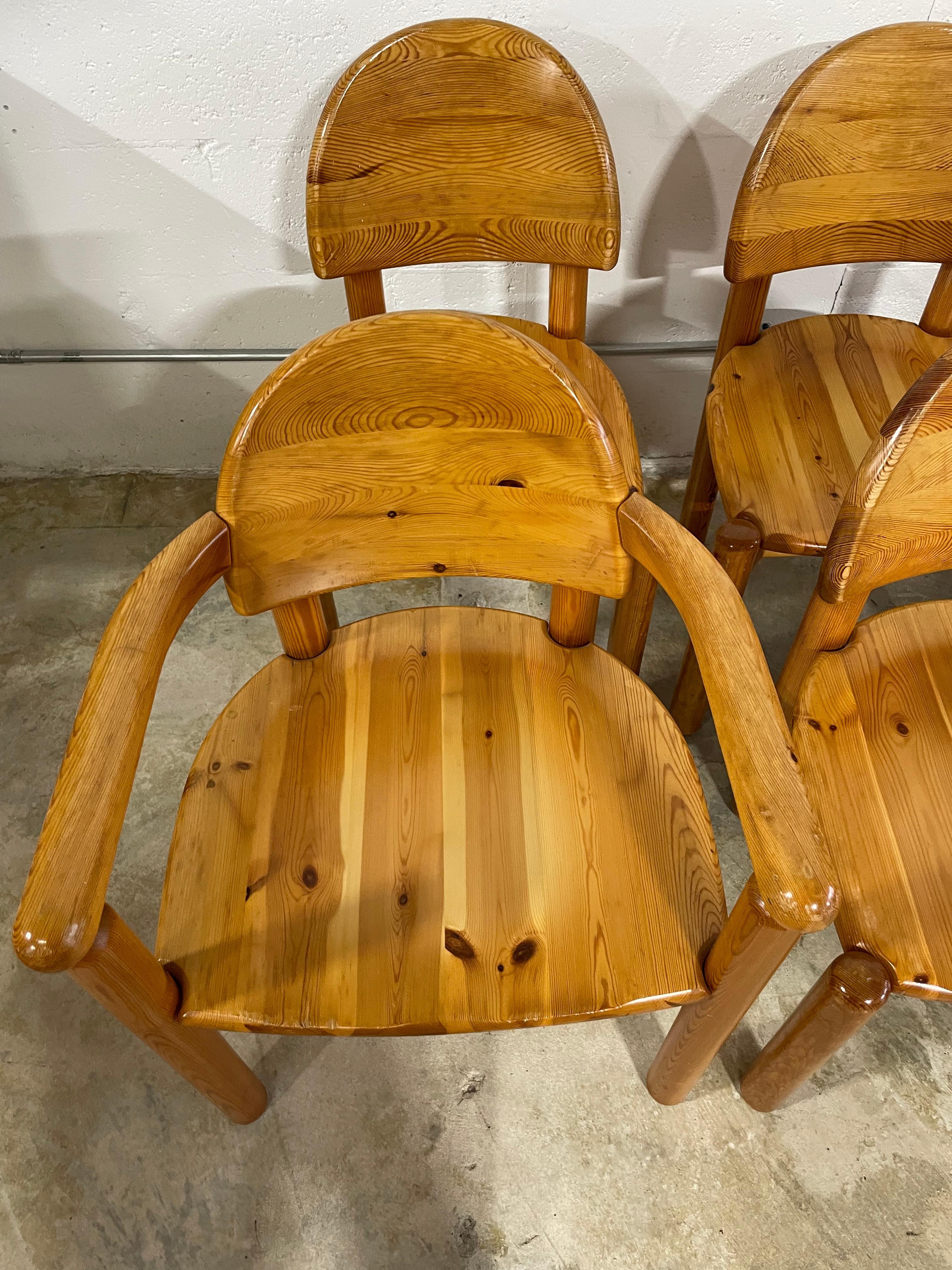 Rainer Daumiller Set of 6 Pine Chairs 5