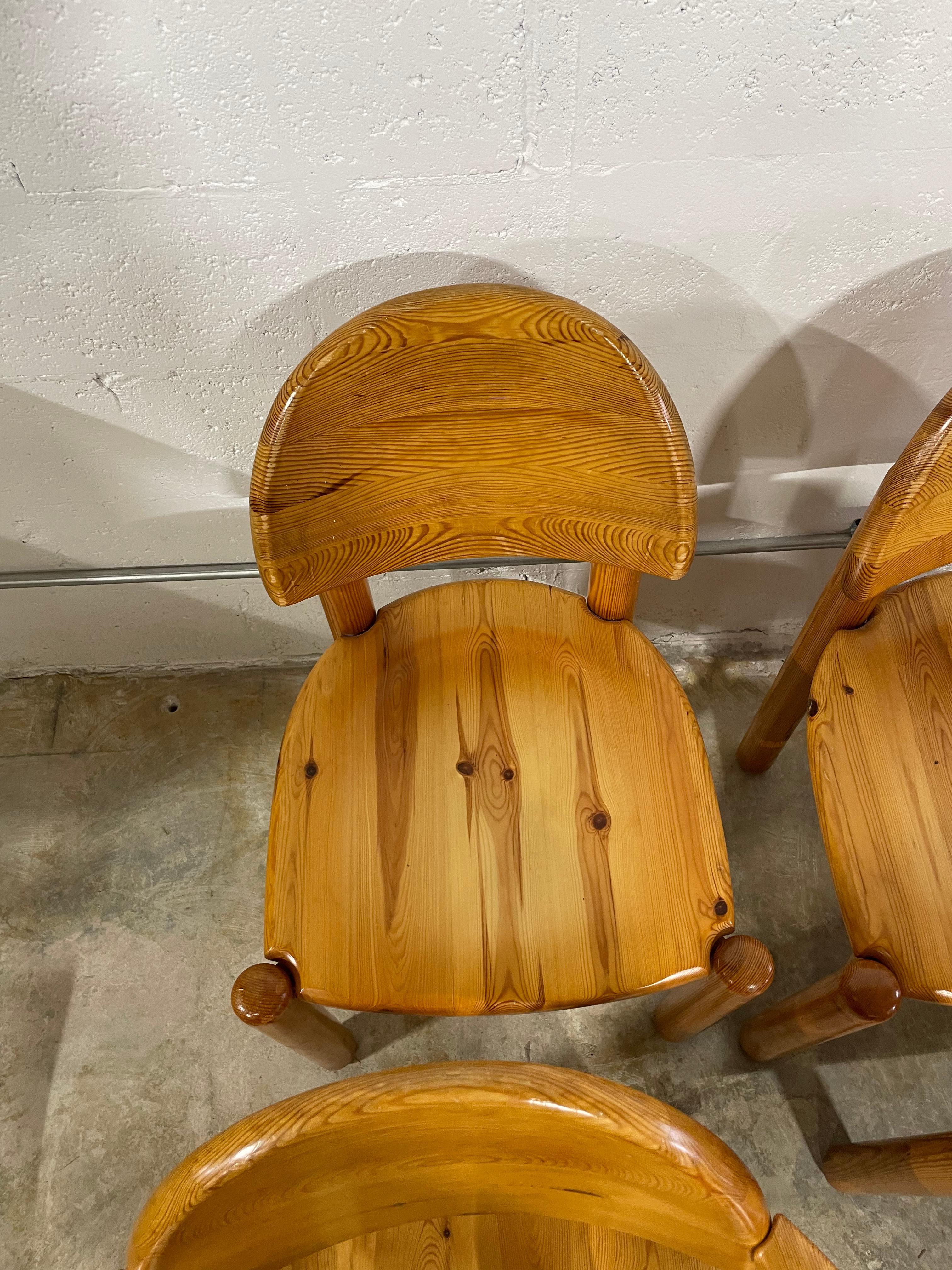 Rainer Daumiller Set of 6 Pine Chairs 2