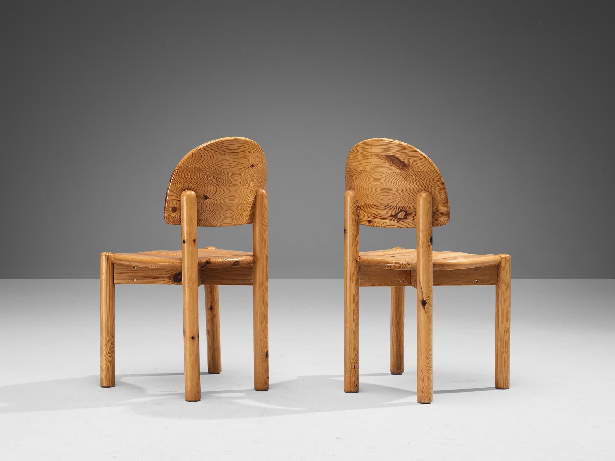 Rainer Daumiller Set of Eight Dining Chairs in Pine  2