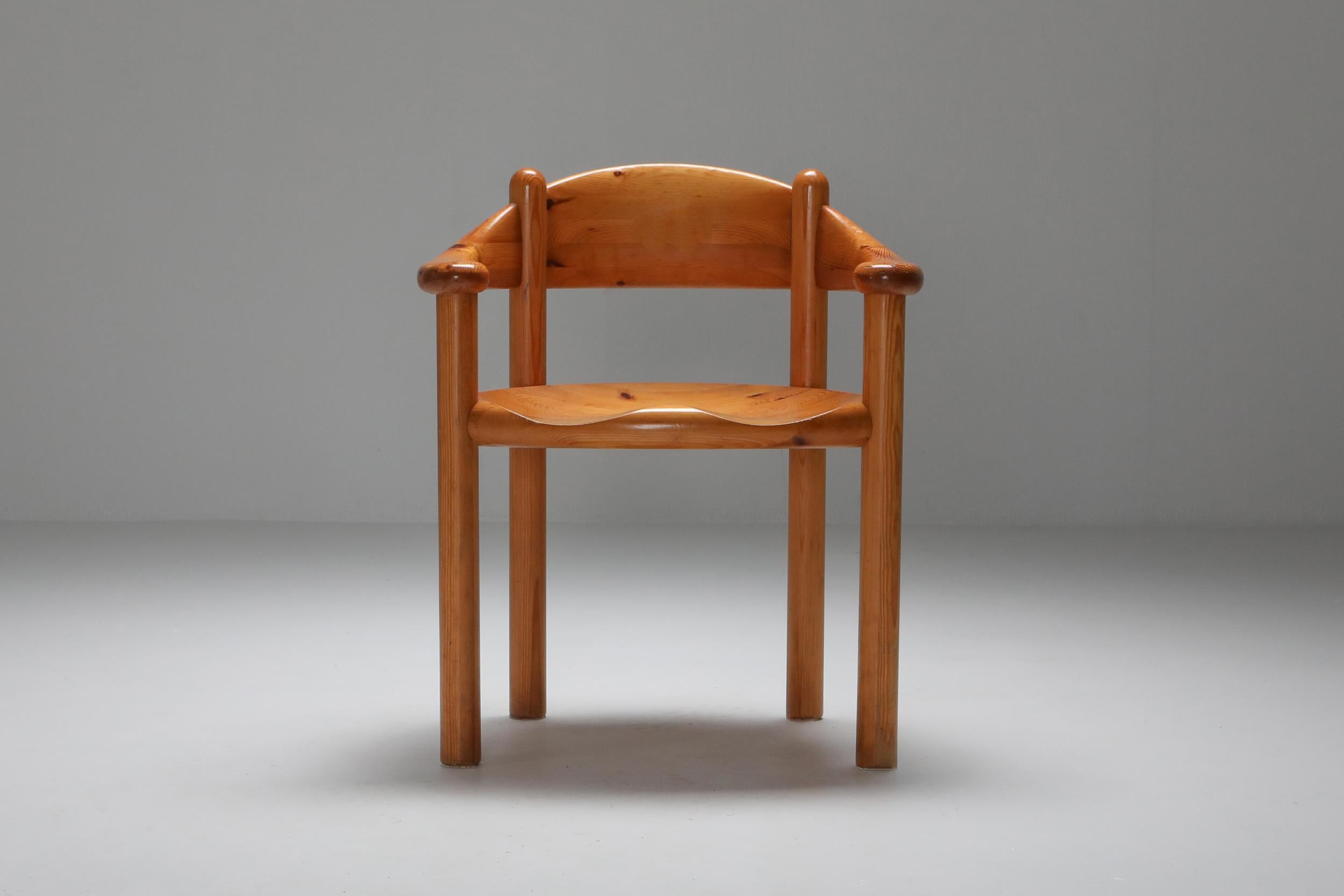 Mid-Century Modern Rainer Daumiller Set of Four Armchairs
