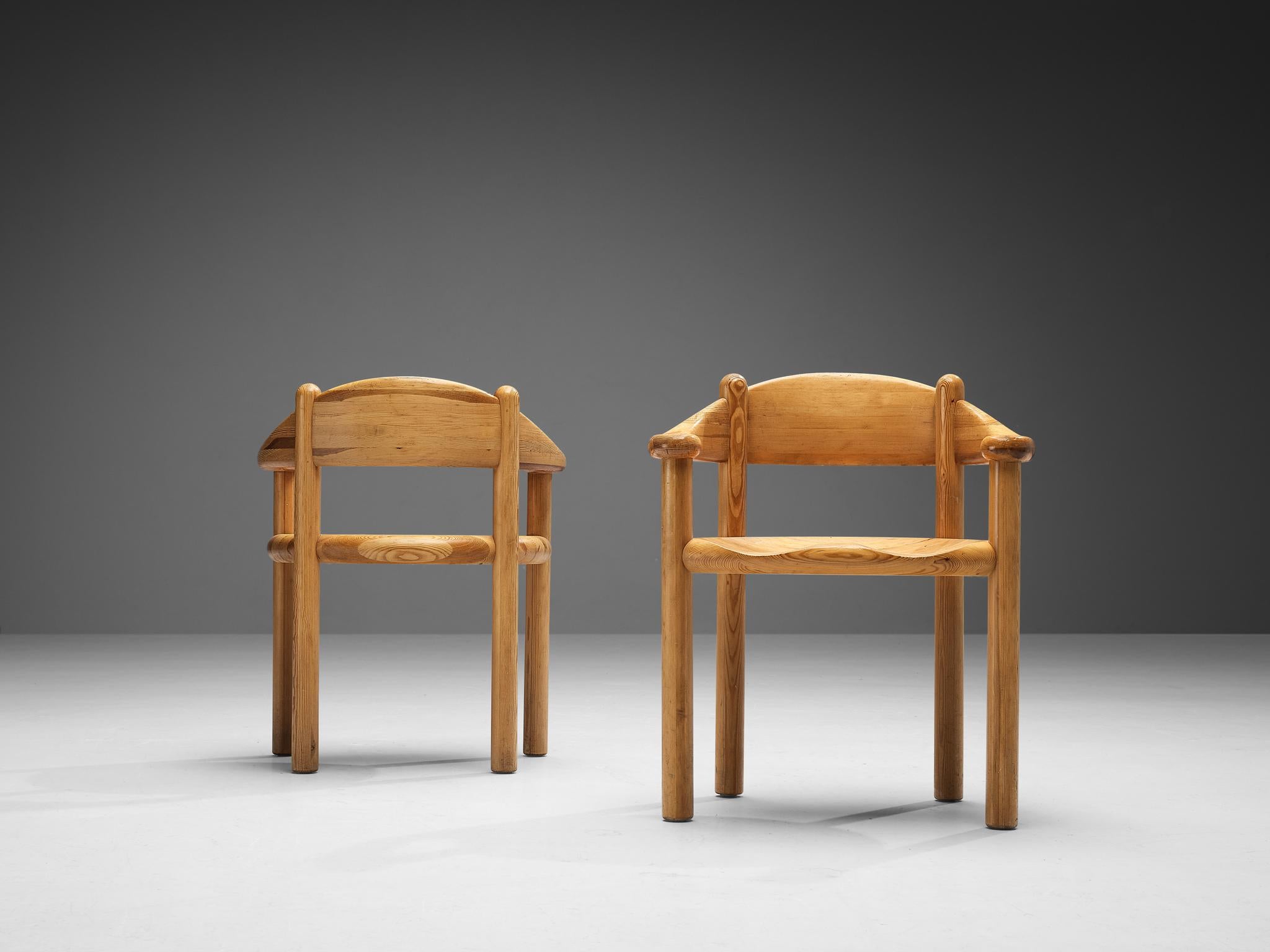 Rainer Daumiller Set of Six Armchairs in Solid Pine 3