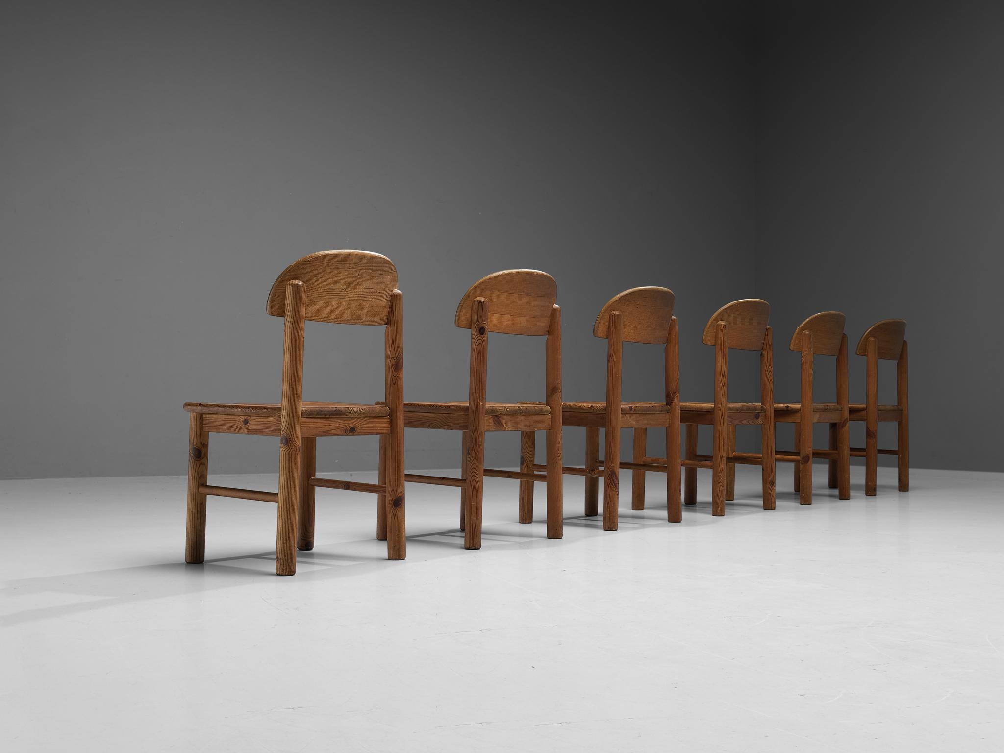 Rainer Daumiller Set of Six Dining Chairs in Pine 3
