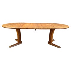 Rainer Daumiller style extendable pine wood Dining Table, 1970s Rainer Daumiller style extendable pine wood Dining Table, 1970s