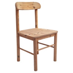 Sedia in pino in stile Rainer Daumiller, anni '70 (set di 4)