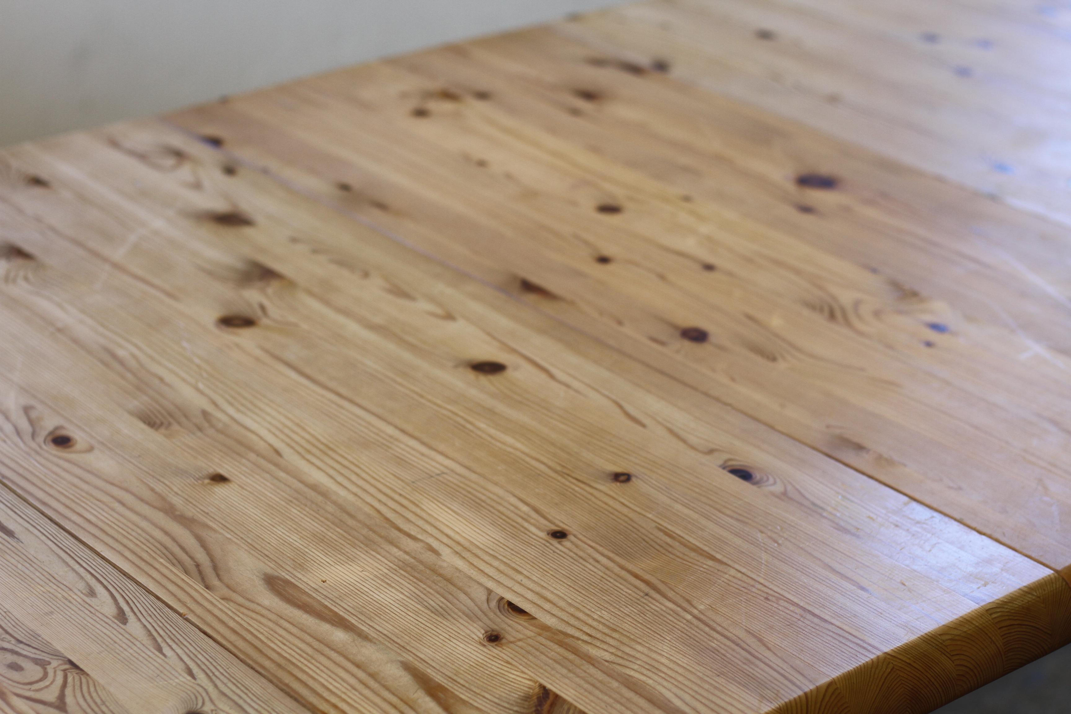 Rainer Daumiller Style Solid Extendable Pinewood Dinning Table, 1980's Dyrlund For Sale 13