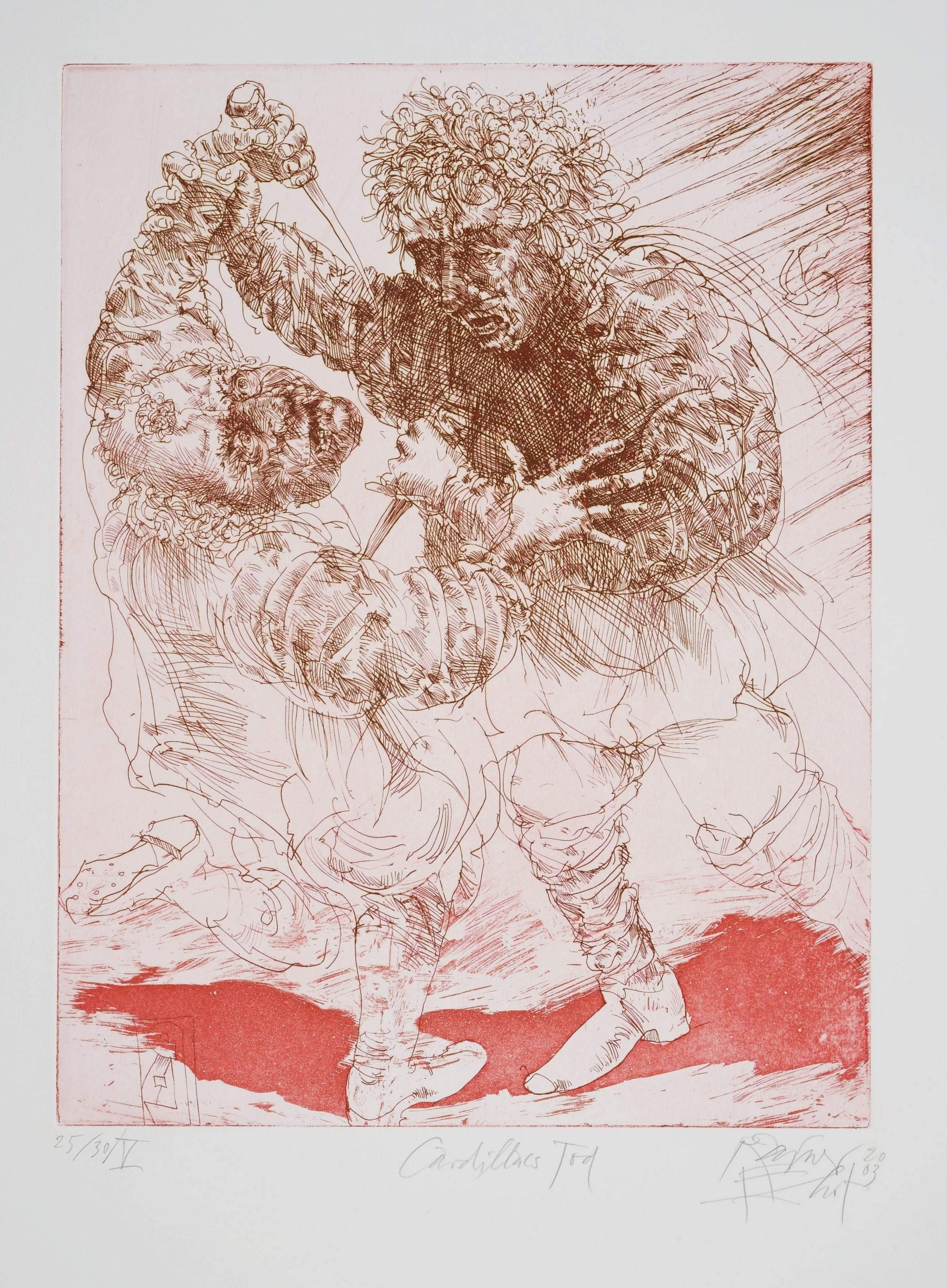 Carpeta gráfica para E. T. A. Hoffmann 'Señorita de Scuderi', 2003 en venta 5