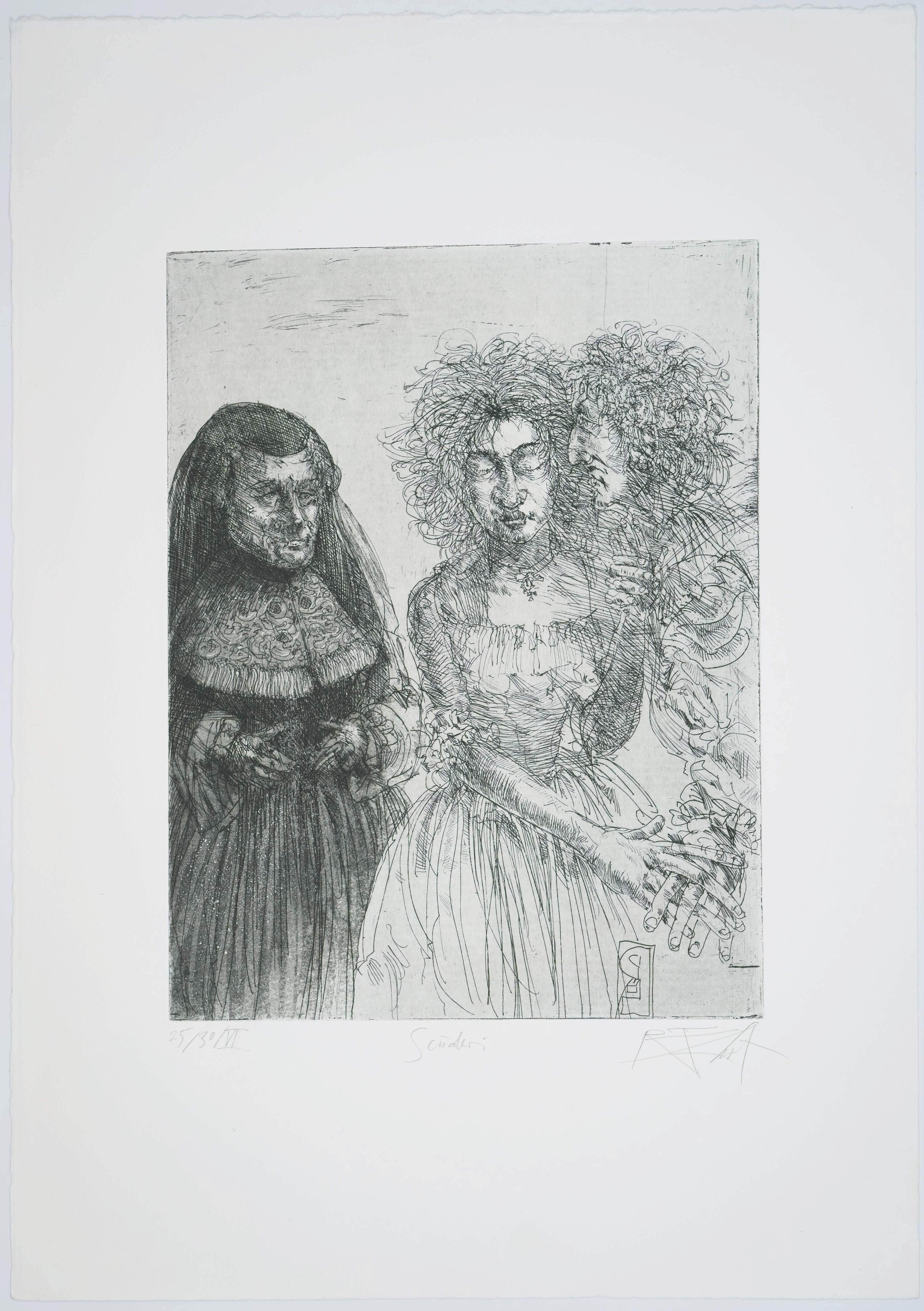 Carpeta gráfica para E. T. A. Hoffmann 'Señorita de Scuderi', 2003 en venta 6