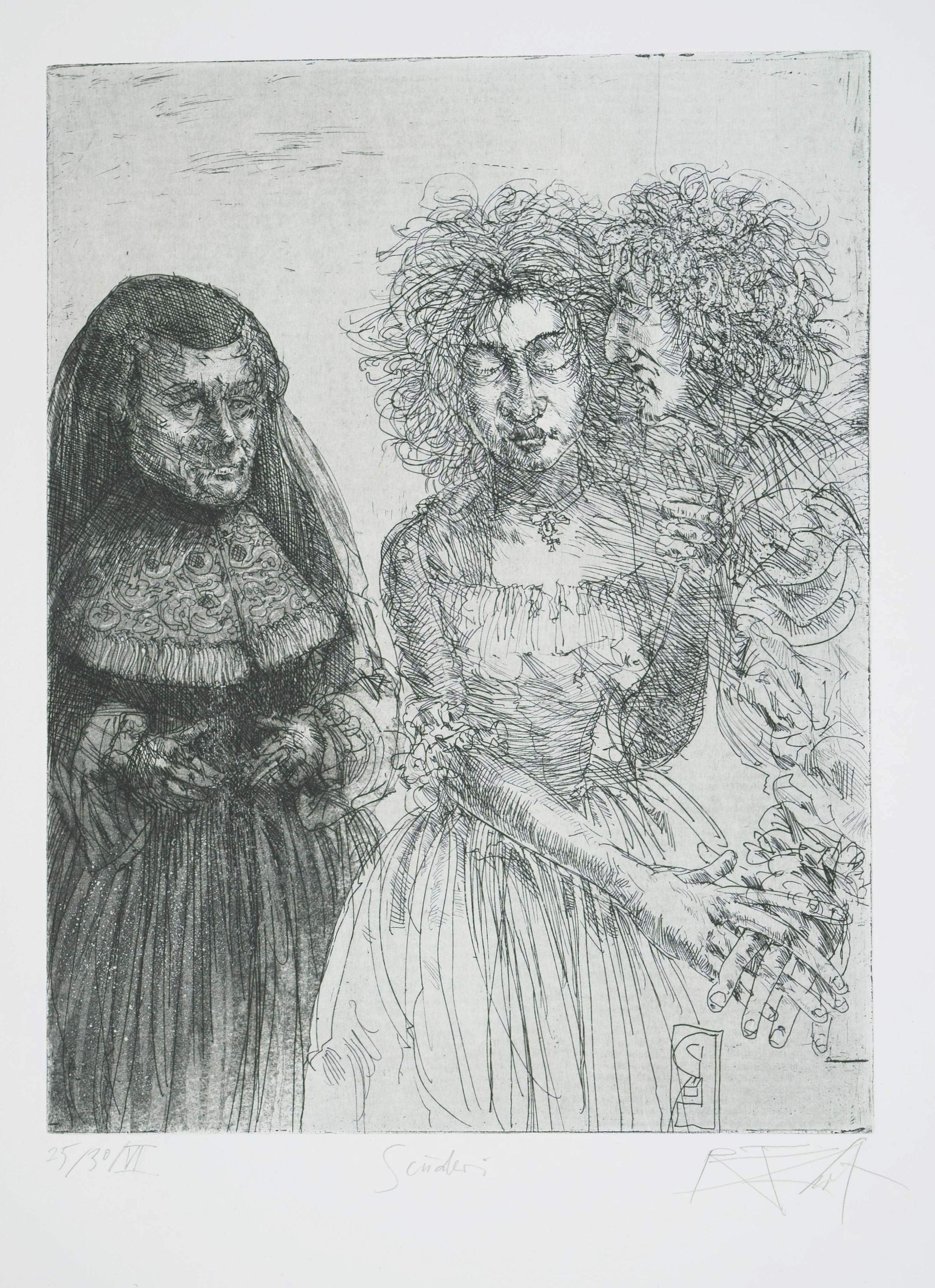 Carpeta gráfica para E. T. A. Hoffmann 'Señorita de Scuderi', 2003 en venta 7
