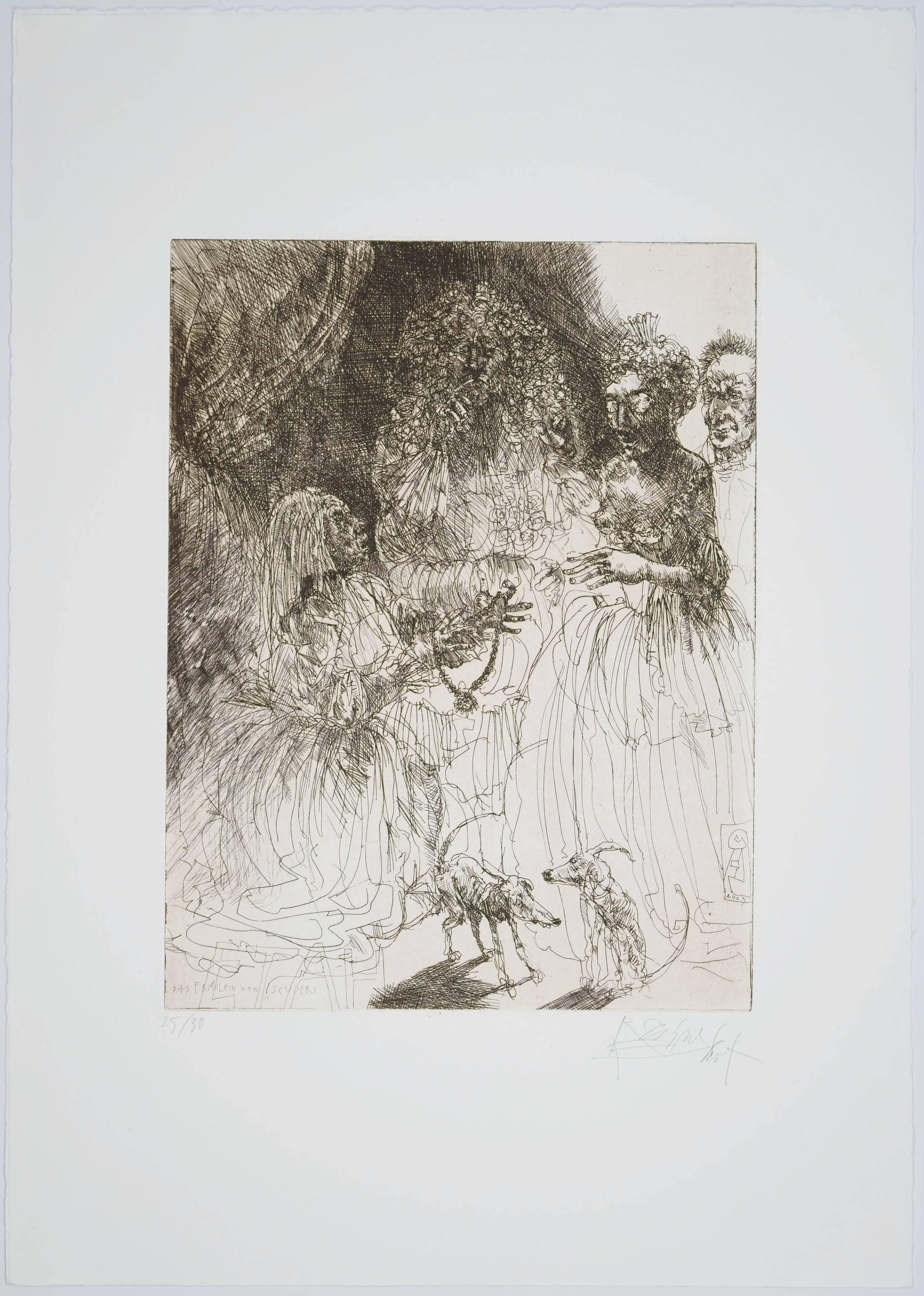 Carpeta gráfica para E. T. A. Hoffmann 'Señorita de Scuderi', 2003 en venta 8