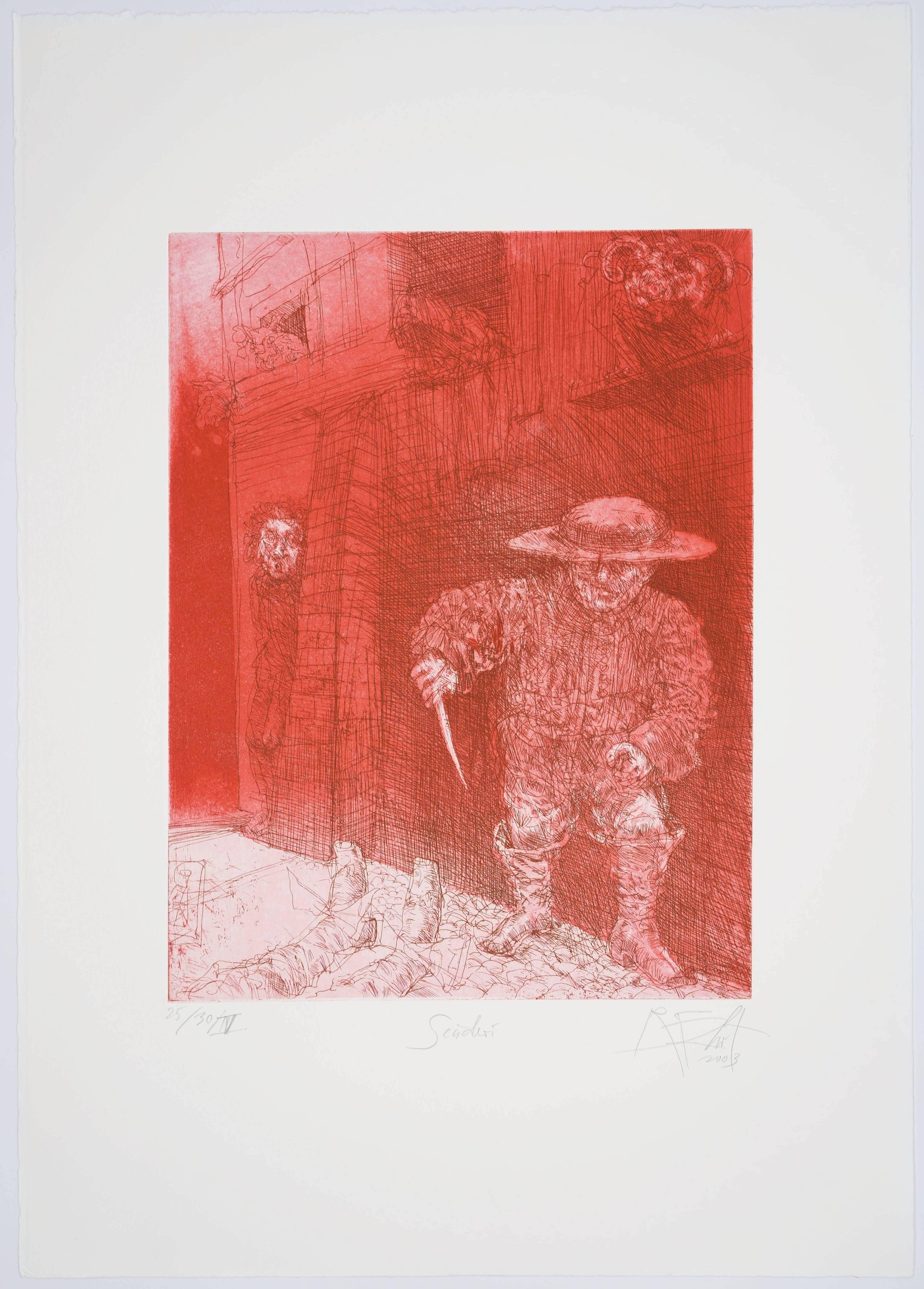 Carpeta gráfica para E. T. A. Hoffmann 'Señorita de Scuderi', 2003 en venta 2