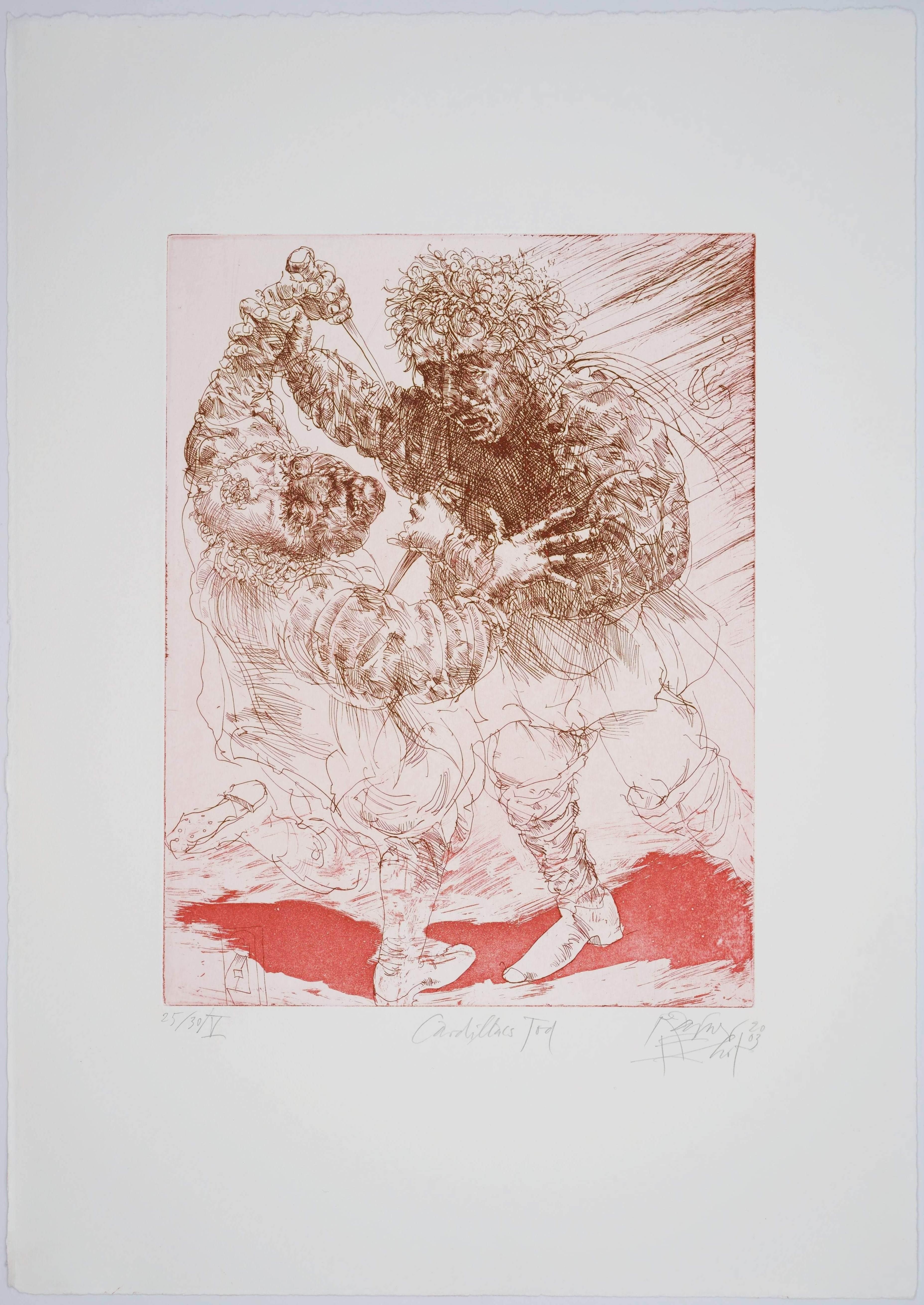 Carpeta gráfica para E. T. A. Hoffmann 'Señorita de Scuderi', 2003 en venta 4