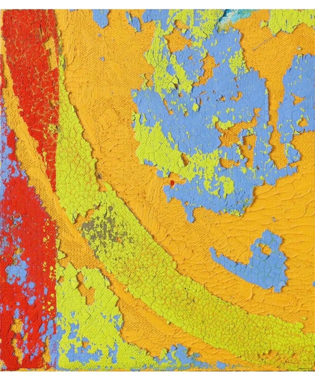Contatto Pittura Gemelli Dittico Espressionista Astratto OIl Pittura Rainer Gross in vendita 2