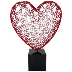 Big Love, 2022, Edelstahl-Skulptur