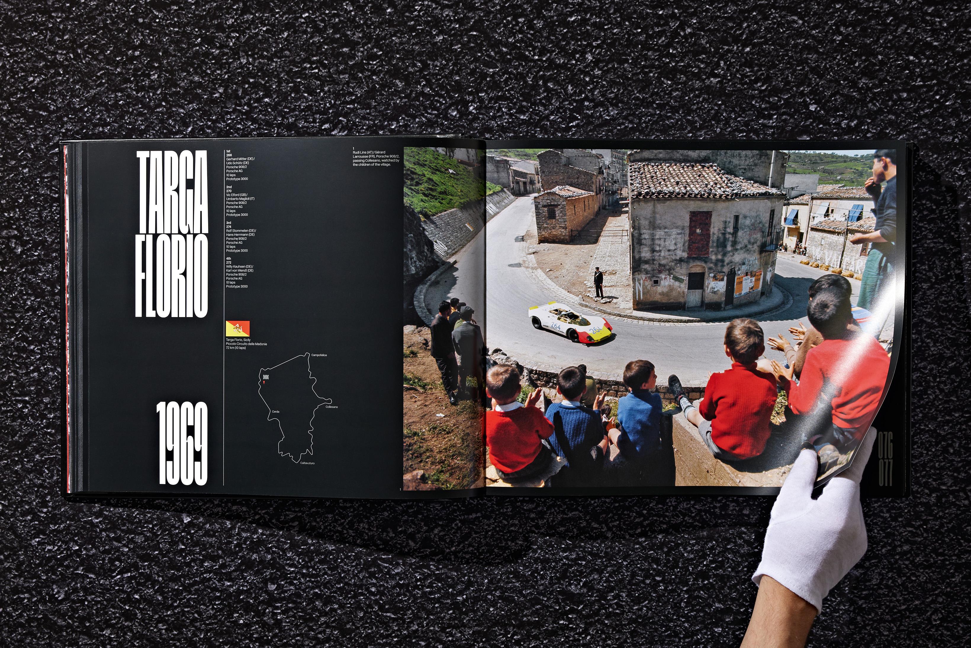Rainer W. Schlegelmilch. Porsche Racing Moments. Limited, Signed book with stand 4