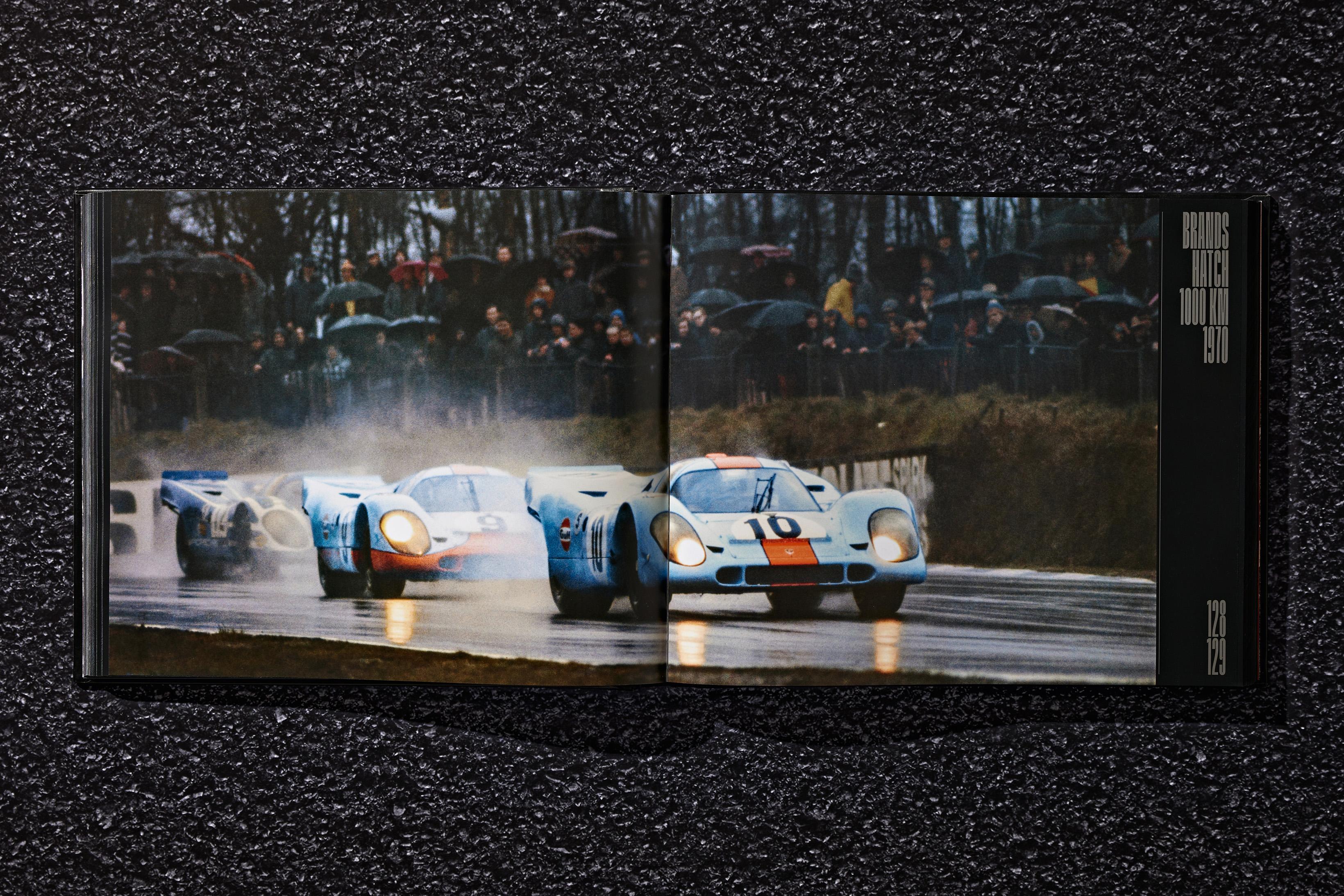 Rainer W. Schlegelmilch. Porsche Racing Moments. Limited, Signed book with stand 9
