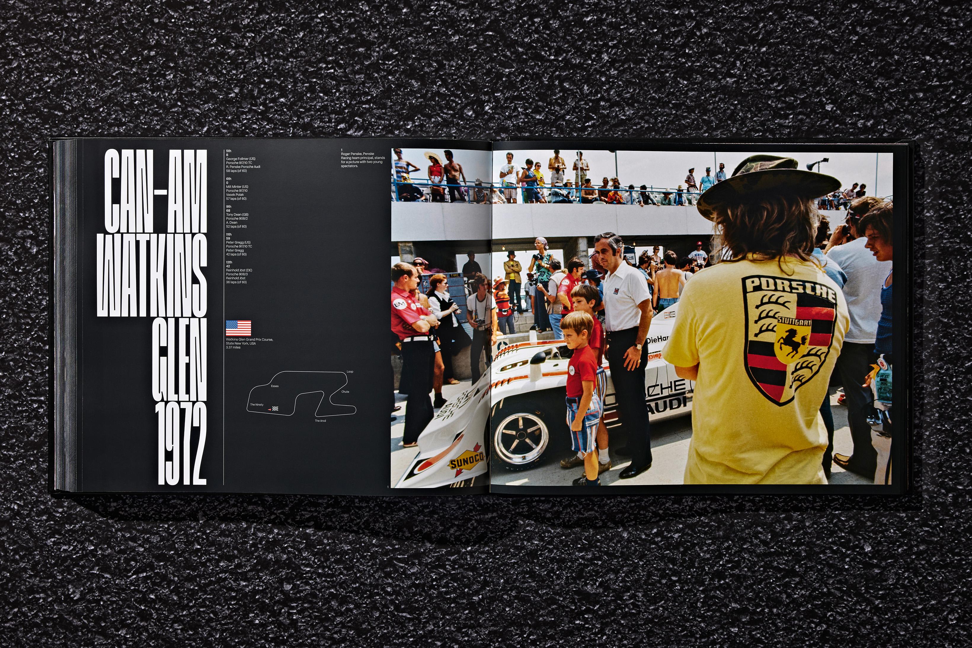 Rainer W. Schlegelmilch. Porsche Racing Moments. Limited, Signed book with stand 10
