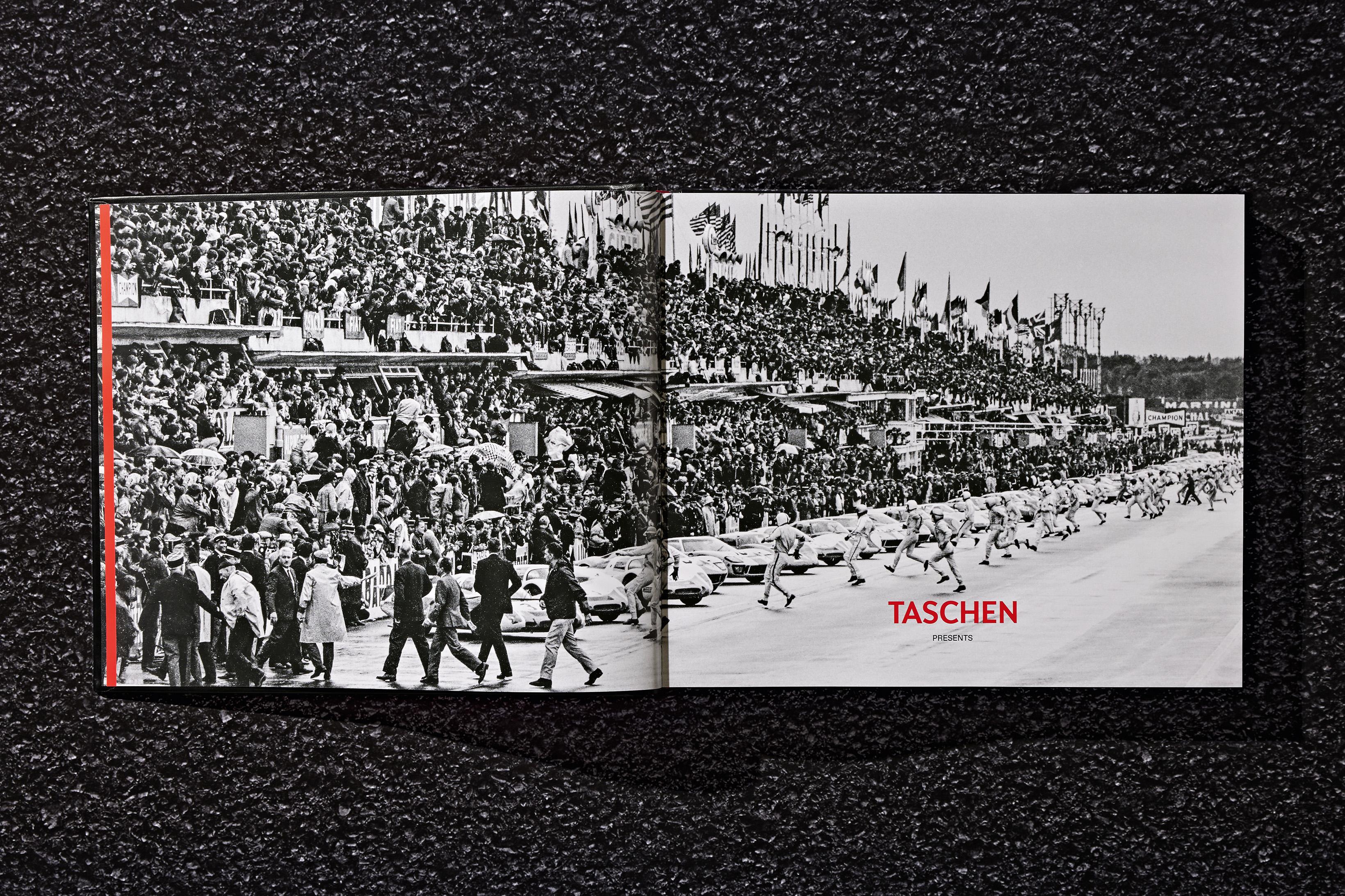 Aluminum Rainer W. Schlegelmilch. Porsche Racing Moments. Limited, Signed book with stand