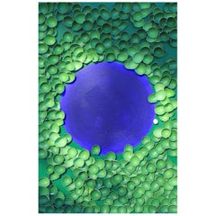 Rainforest III, original mixed media painting on canvas by Larisa Safaryan