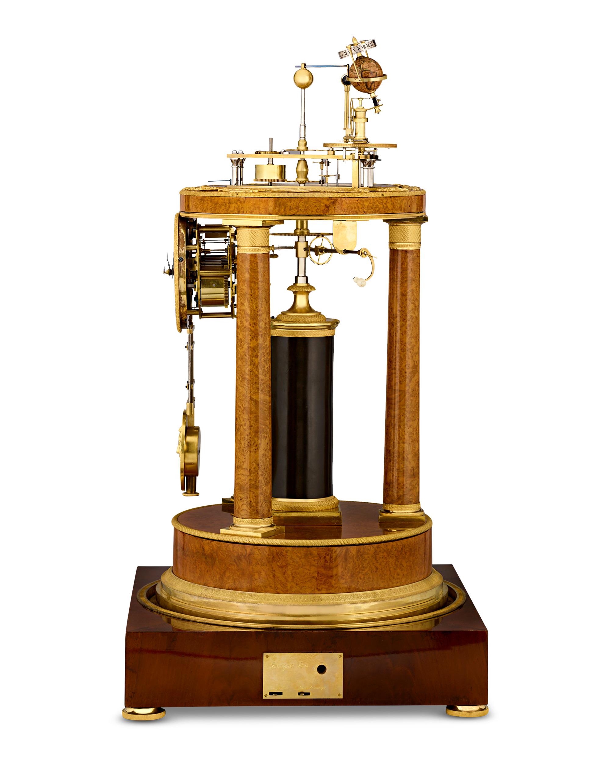 Raingo Orrery Uhr (19. Jahrhundert) im Angebot