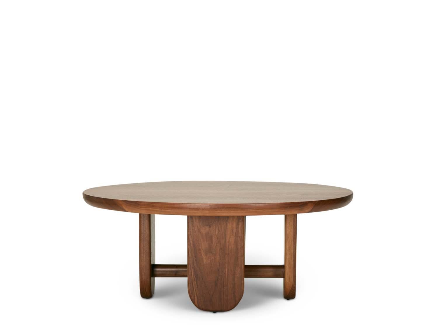 The Rainier Coffee Table is part of the collaborative collection with interior designer Brian Paquette. The Rainier Coffee Table features a solid wood top and four pedestal legs connected with a solid wood stretcher.

The Lawson-Fenning Collection