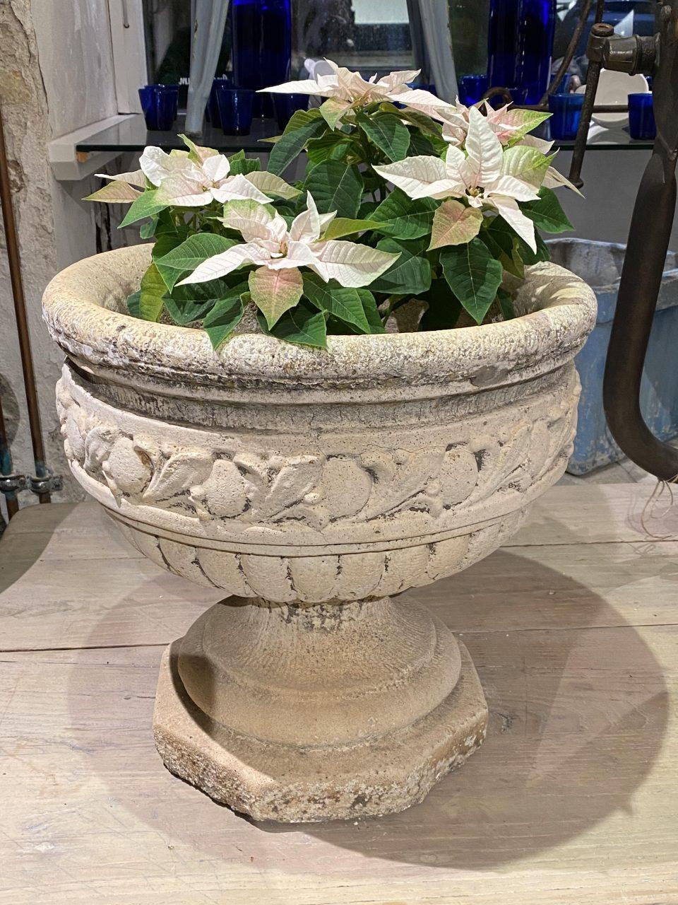 20th Century Raised Decorated Planter-Jardinière, France For Sale