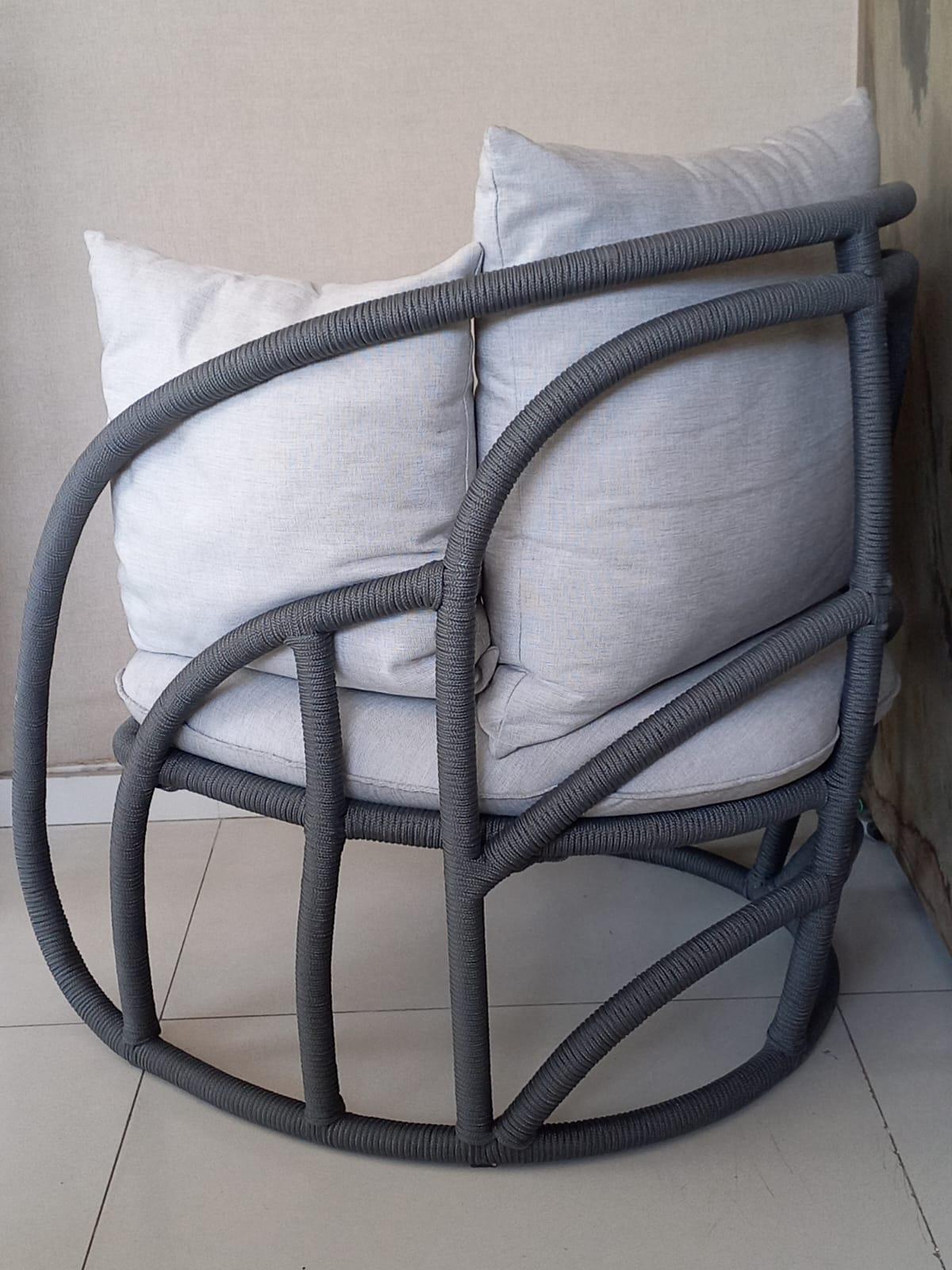 Raízes Armchair - In gray In New Condition For Sale In Campina Grande, Paraiba