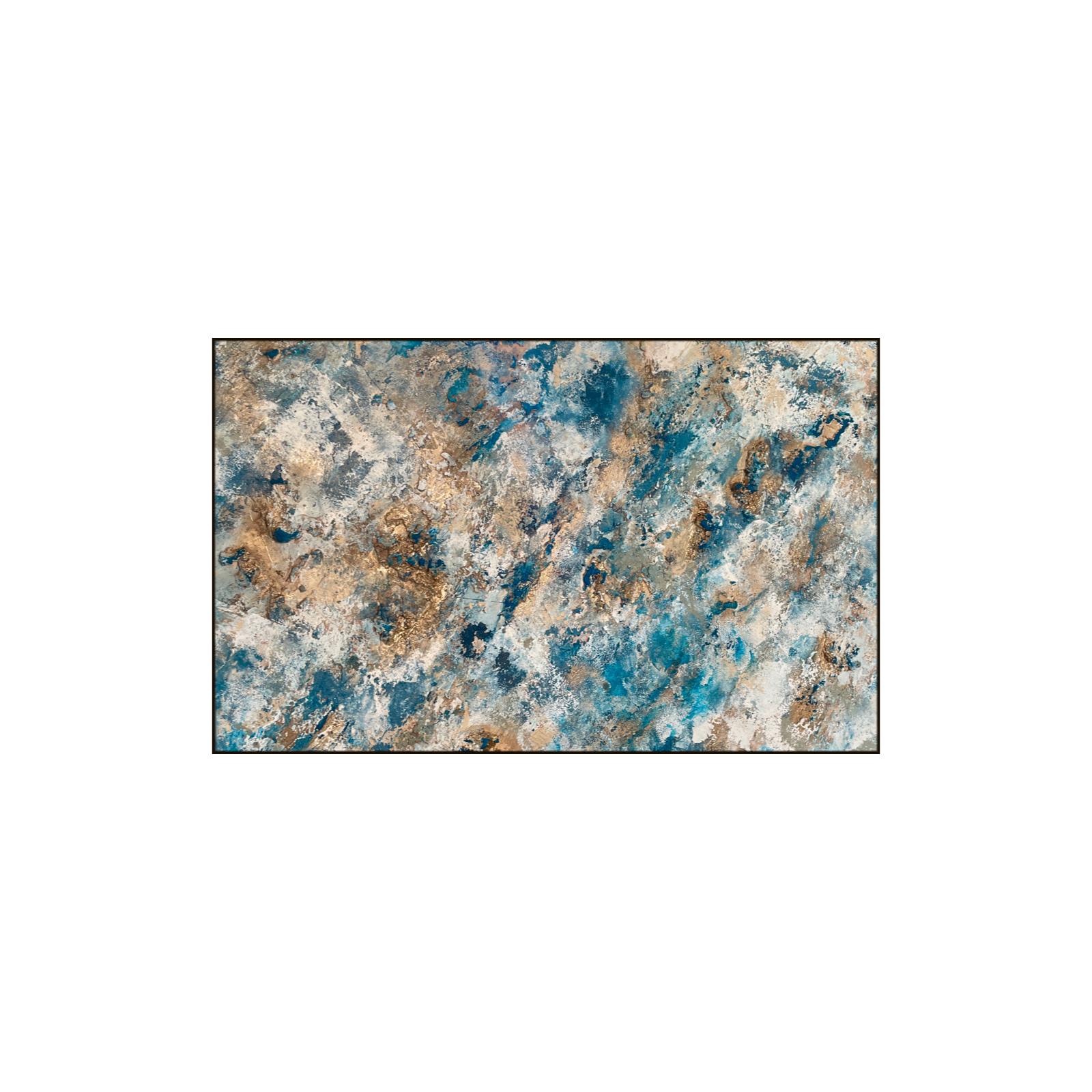 Azul, quadro originale, contemporaneo, astratto, paesaggio 6