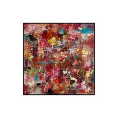 Double M, original painting, contemporary, abstract
