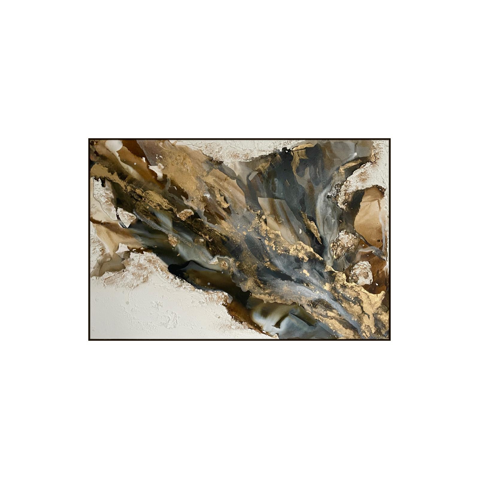 Pittura a tecnica mista su tela. Ho dipinto questo pezzo per esplorare il contrasto tra buio e luce. Si tratta di un equilibrio tra mistero e illuminazione.

Biografia dell'artista:
Scopri le nuove opere dell'artista Rajan SetH. L'artista londinese