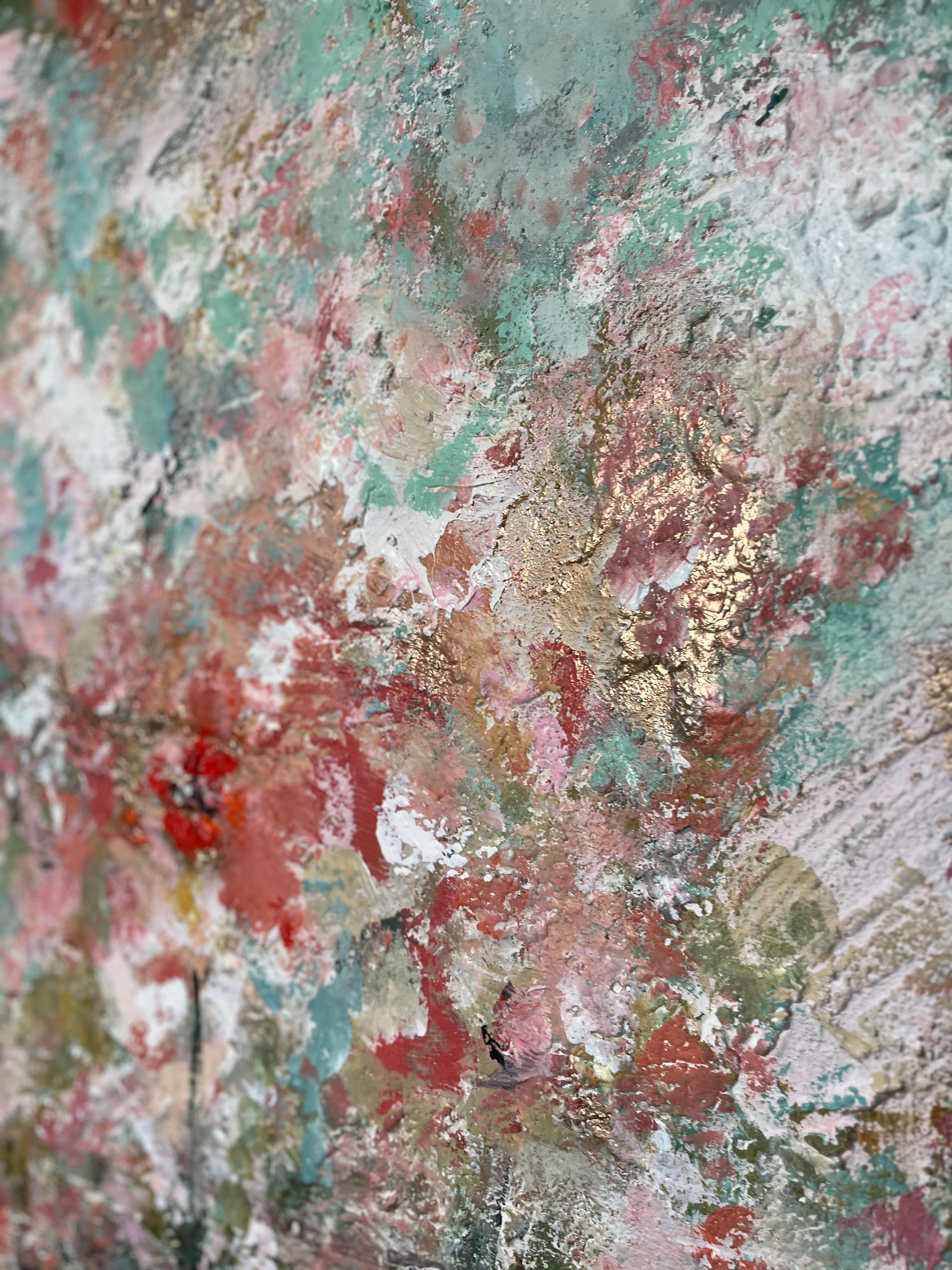In Full Bloom, original painting, landscape, abstract For Sale 1