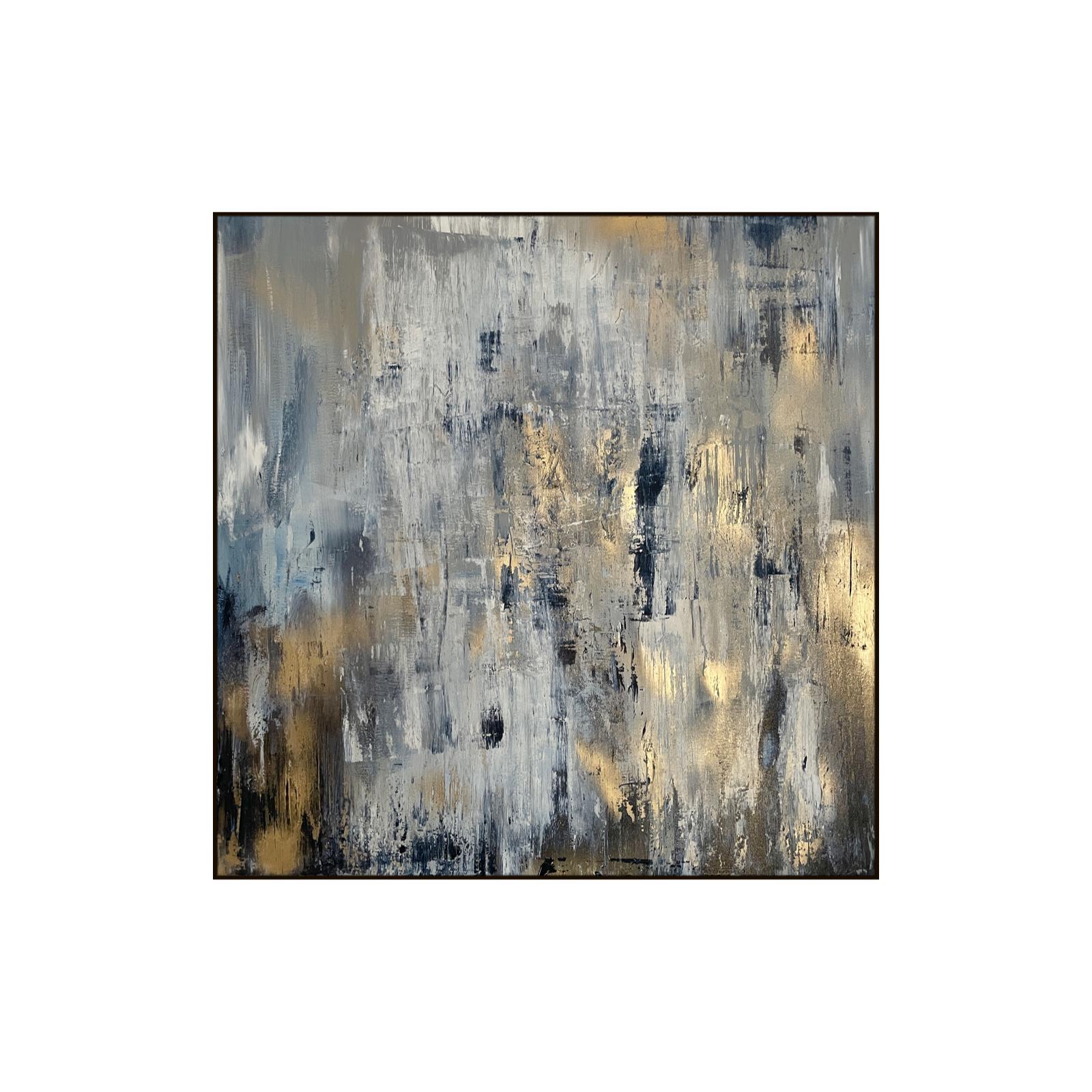 Odissea, Pittura originale, Astratto, Moderno, Pittura originale di paesaggio - Painting di Rajan Seth