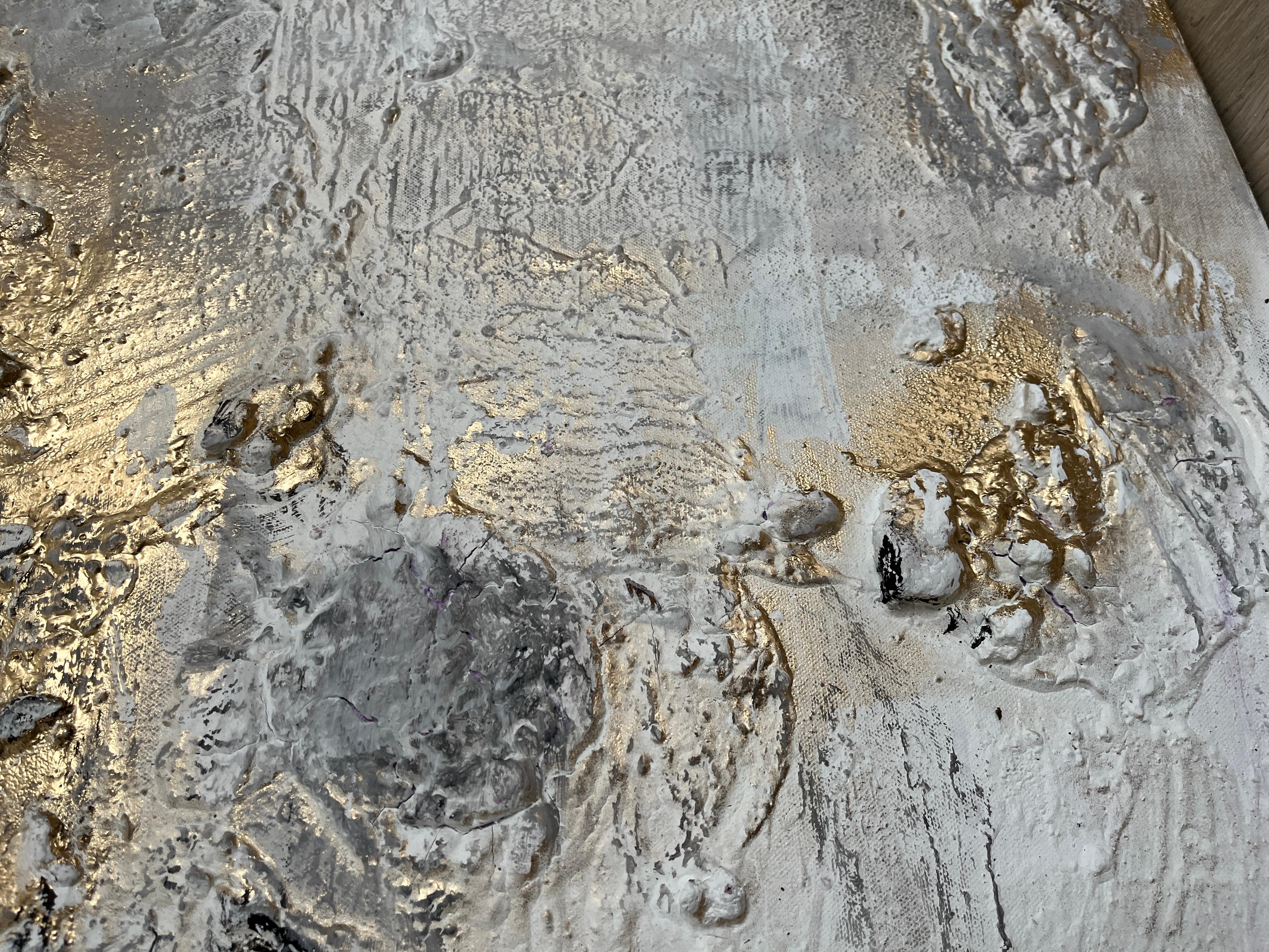 Patera, Quadro originale, Astratto, Oro, Morden, Texture, Arte contemporanea 7
