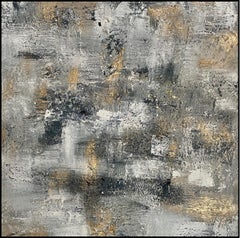 Storm Grey, Original Painting, Abstract, Modern, Original landscape painting