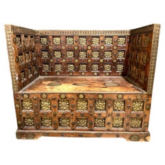 Rajasthan 19th Century Bench Chest