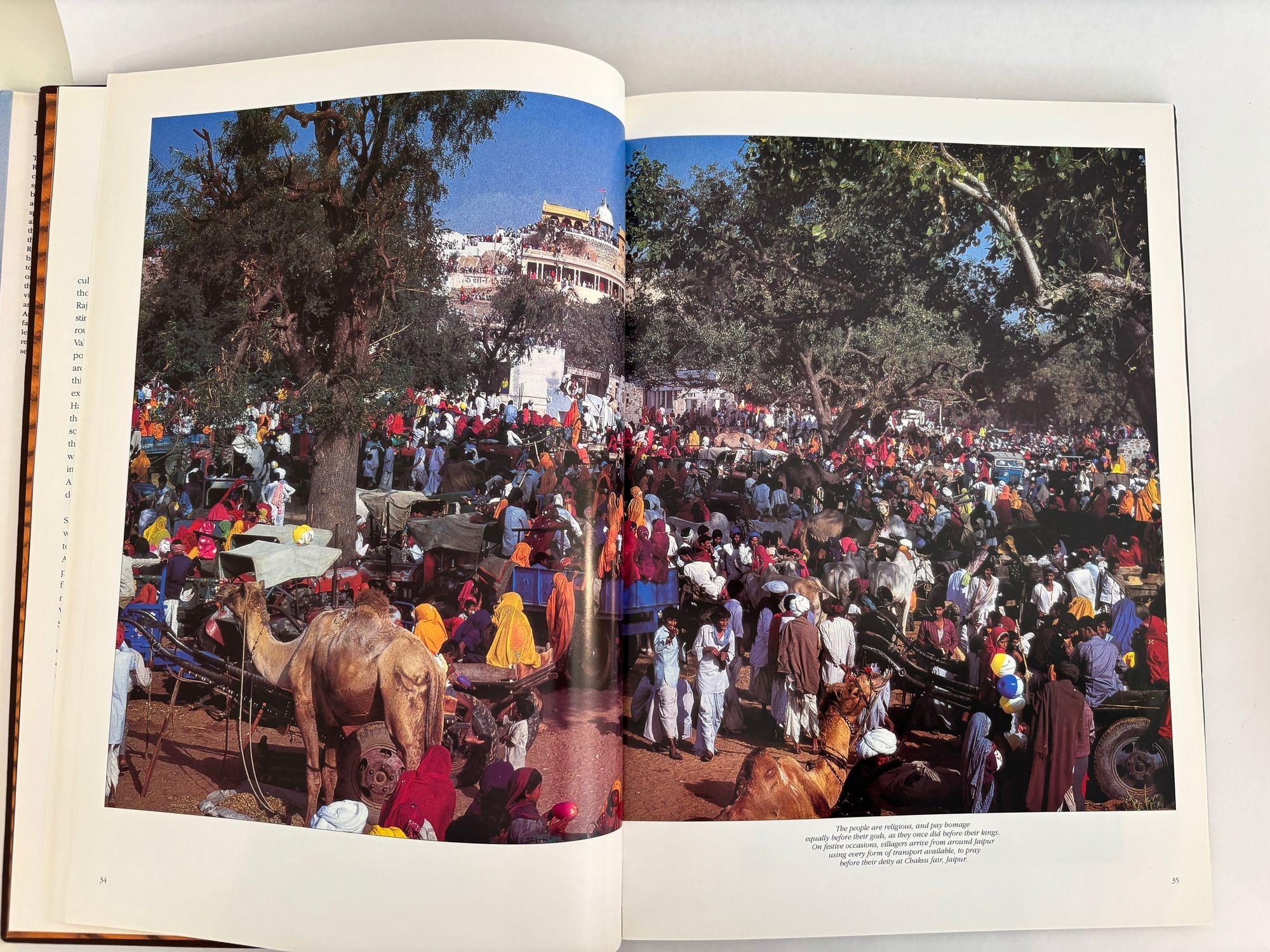 Rajasthan Large Hardcover Book by Dharmendra Kanwar 1997 en vente 1