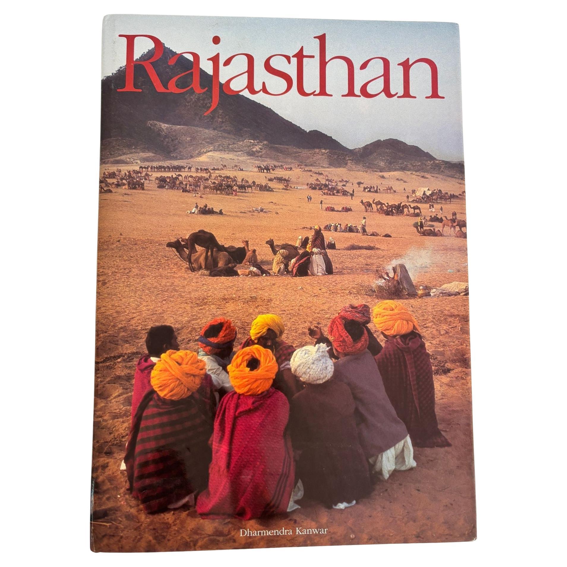 Rajasthan Large Hardcover Book by Dharmendra Kanwar 1997 en vente