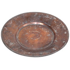 Turkish Ottoman Metal Tinned Copper Vessel
