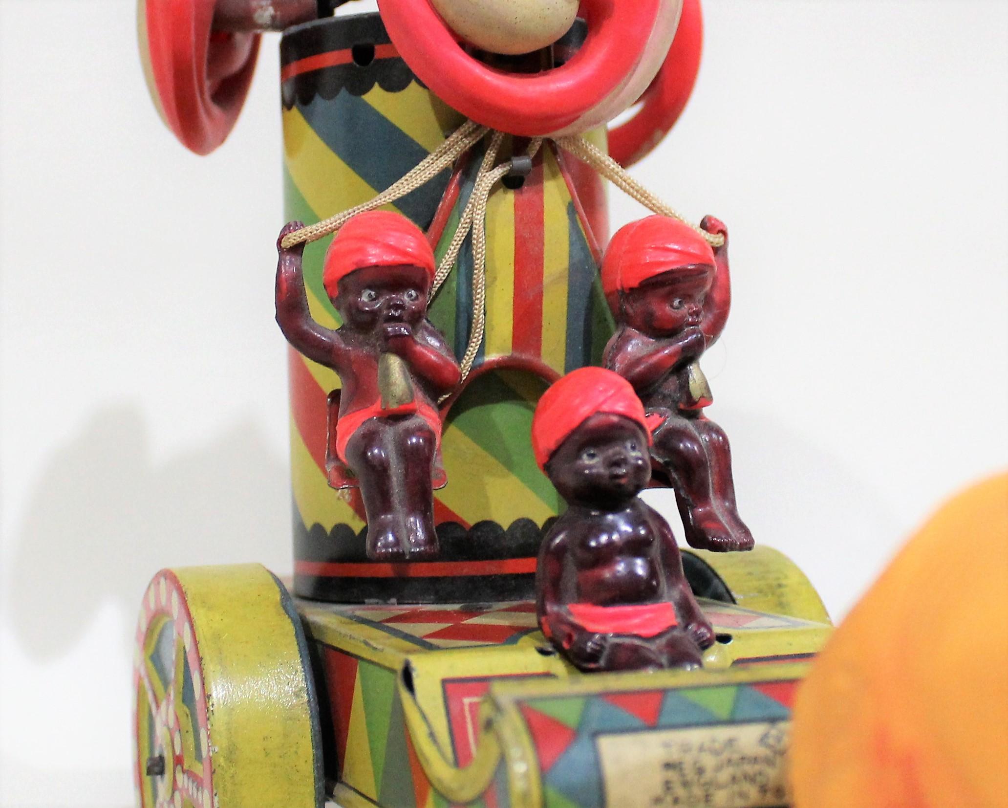 'Rajputana' Tin & Celluloid Wind Up Japanese Toy For Sale 1