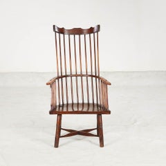 Raked Back Windsor Armchair