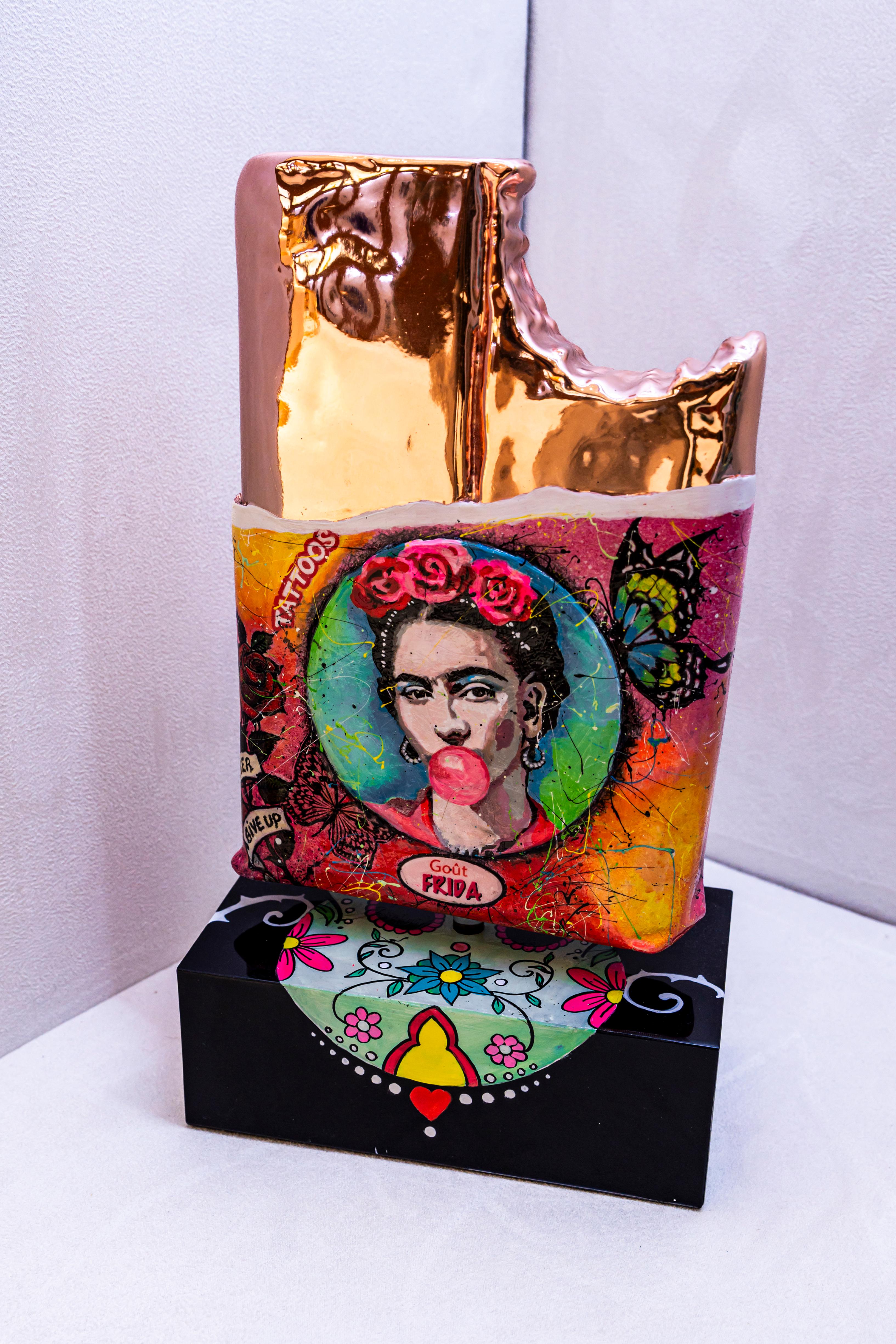 Malab'art Frida 33cm – Sculpture von Rakel Wajnberg