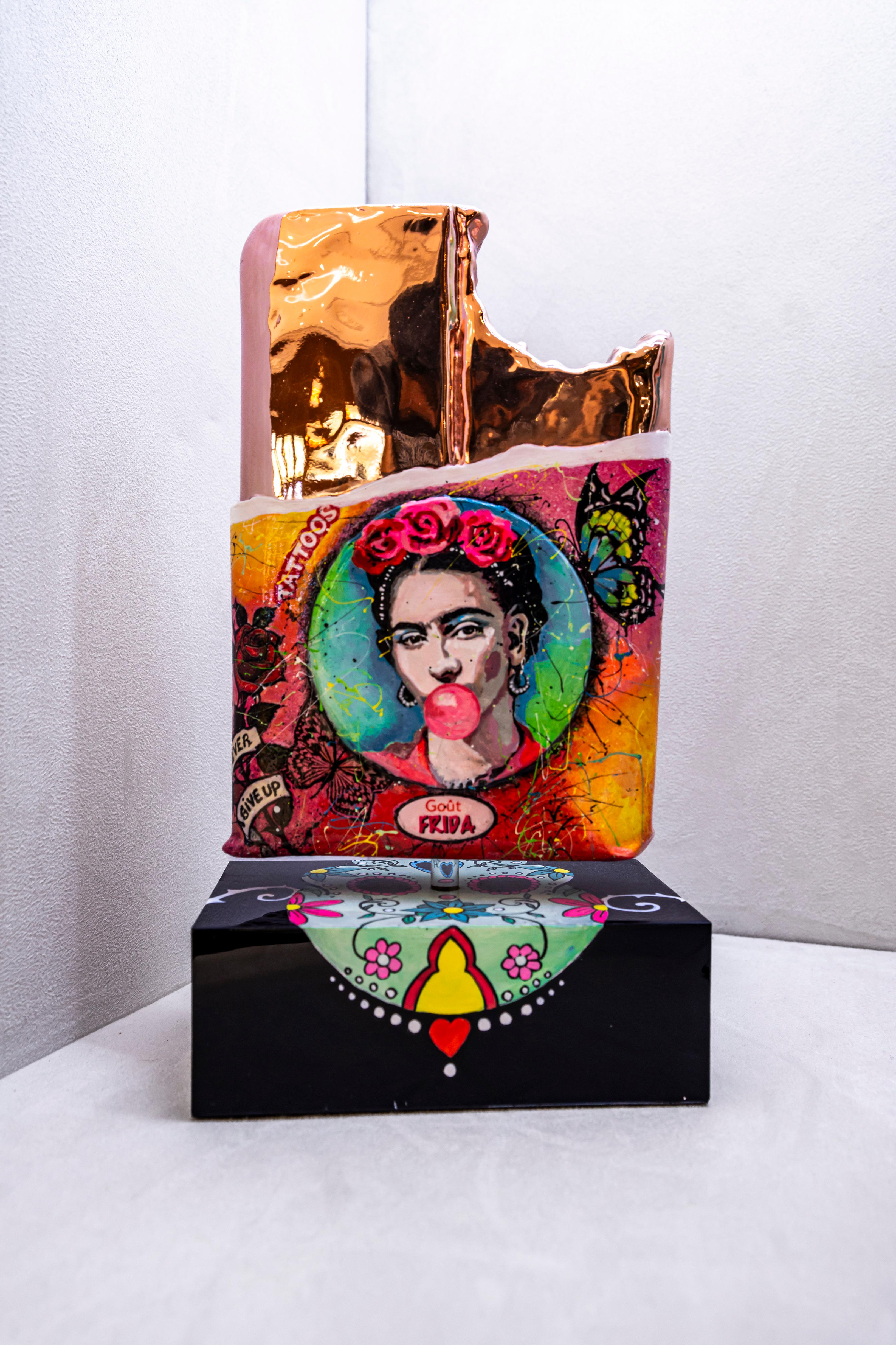 Rakel Wajnberg Figurative Sculpture - Malab’art Frida 33cm