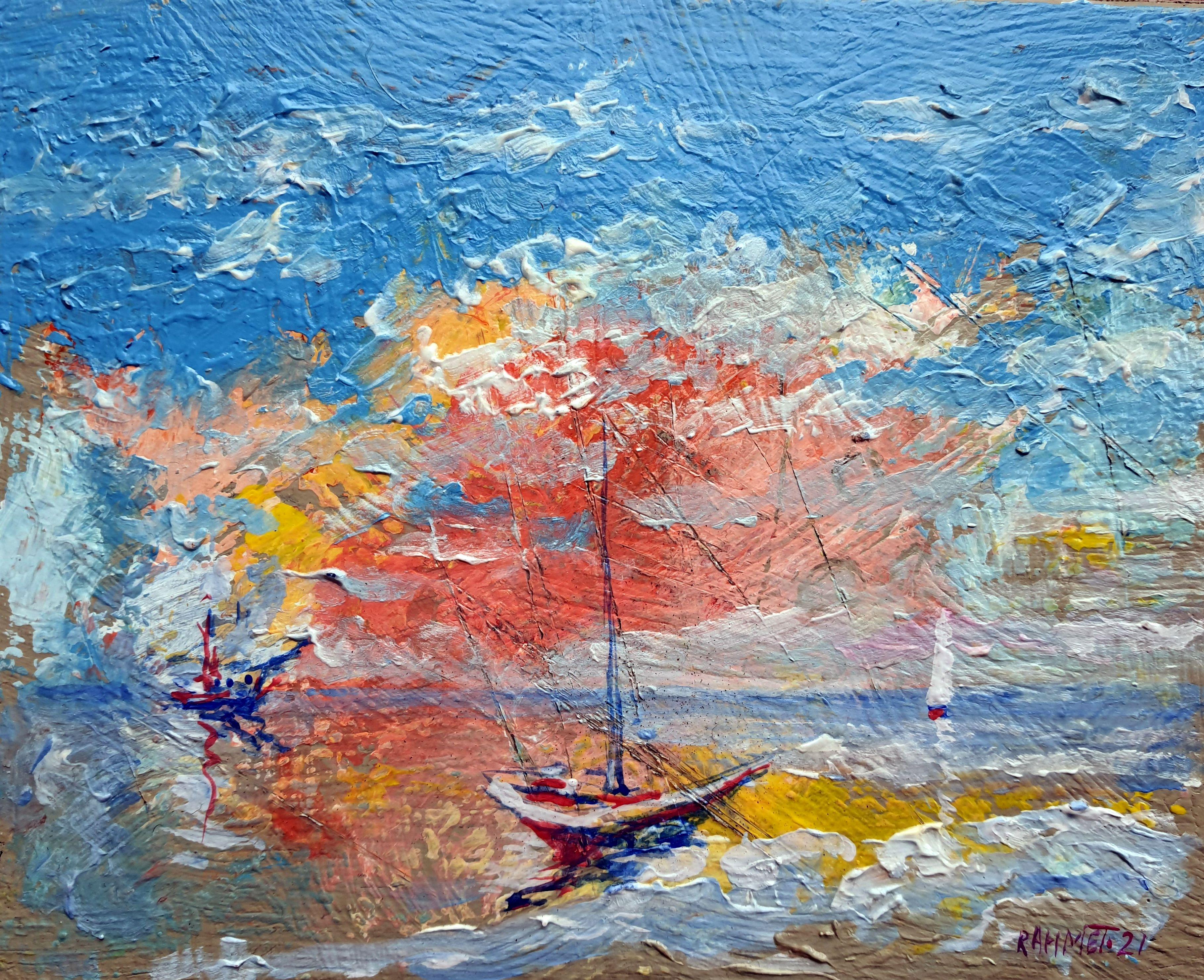 Nach dem Sturm – Painting von RAKHMET REDZHEPOV (RAMZI)